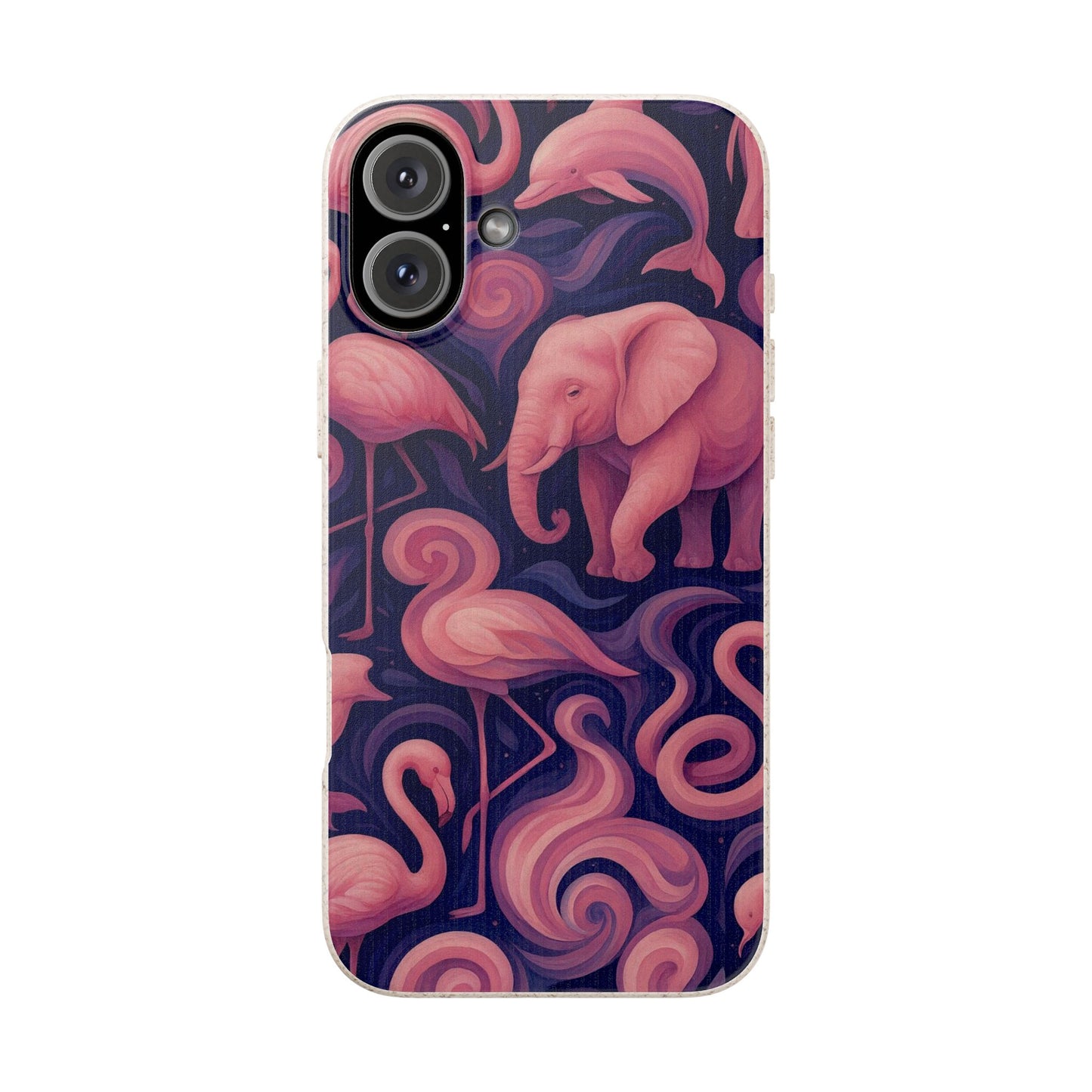 Pink Animalia - Biodegradable Case
