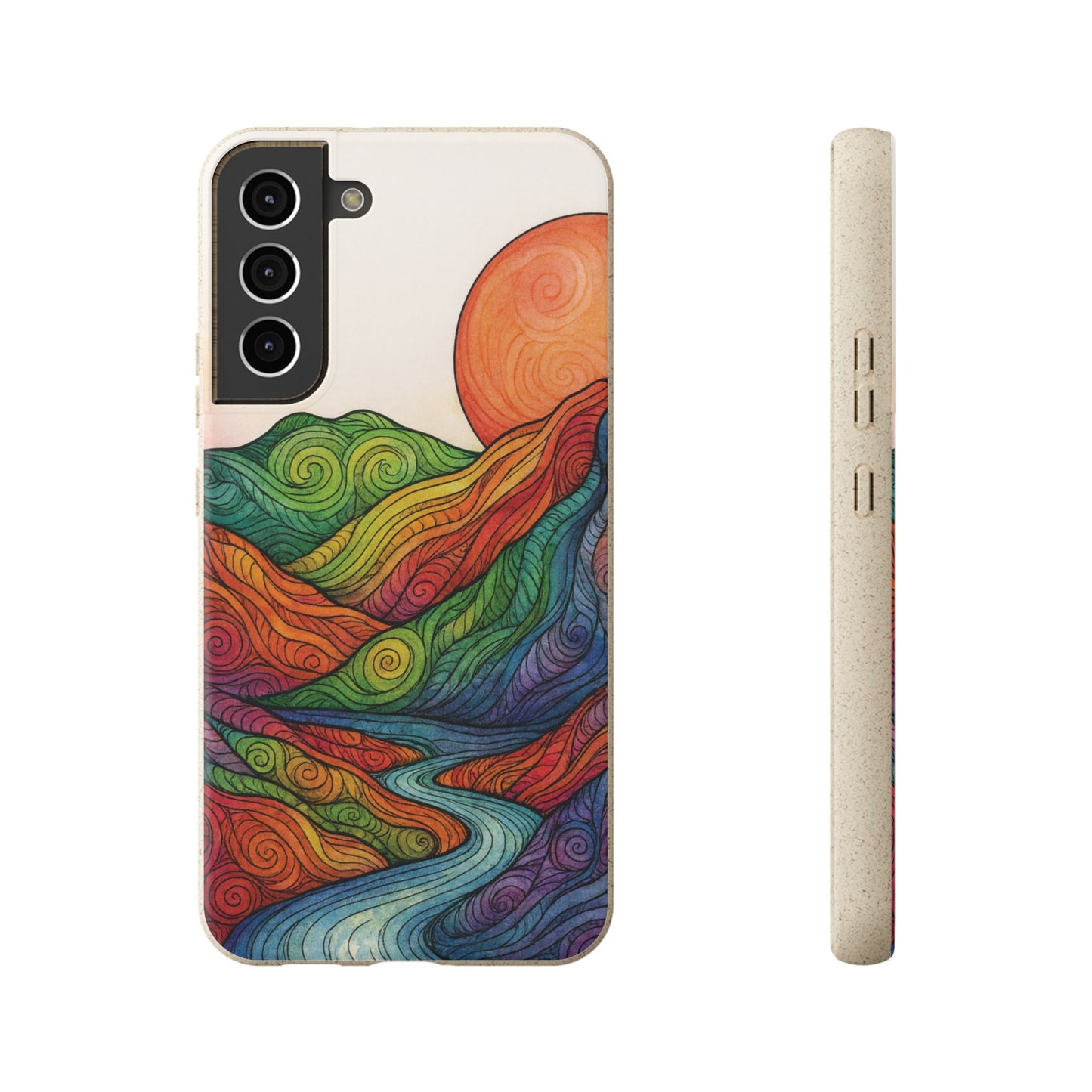 Watercolor Nature - Biodegradable Case