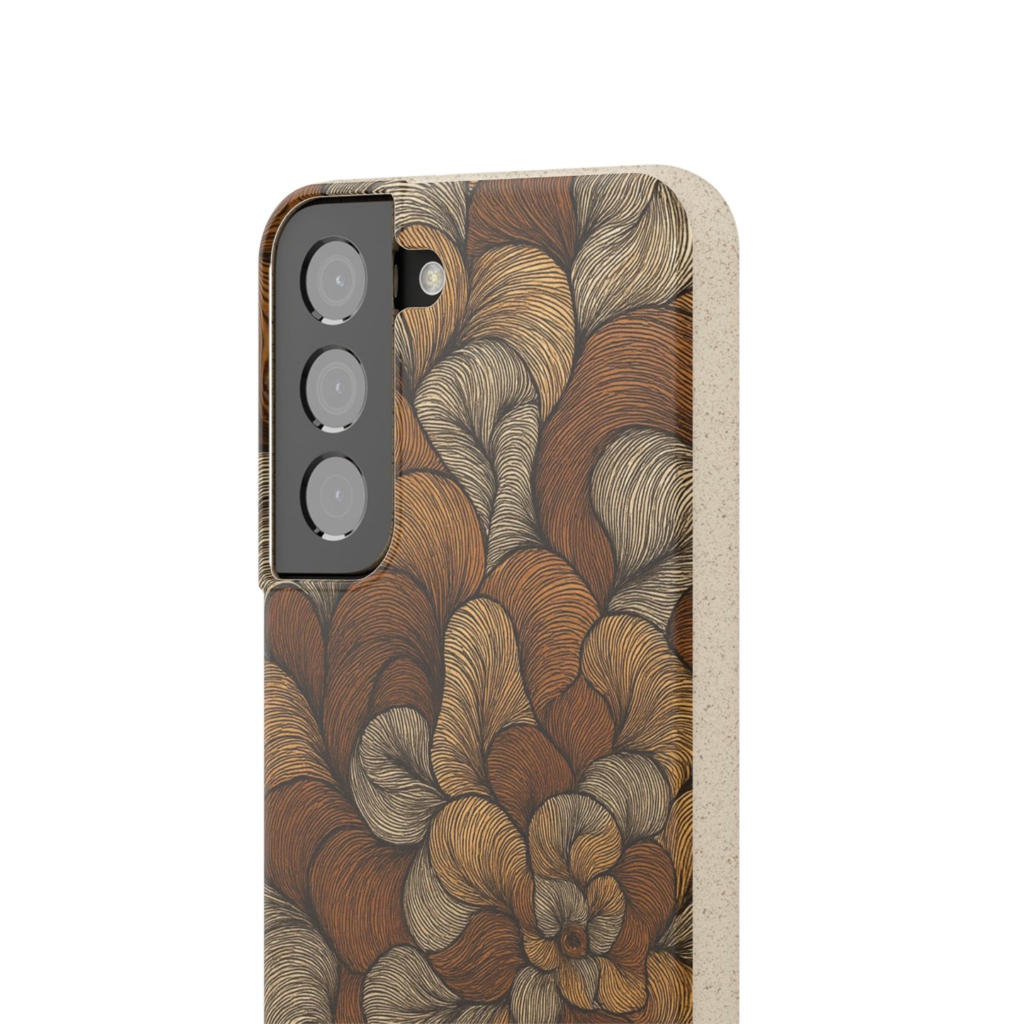 Earthy Mushroom Pedals - Biodegradable Case