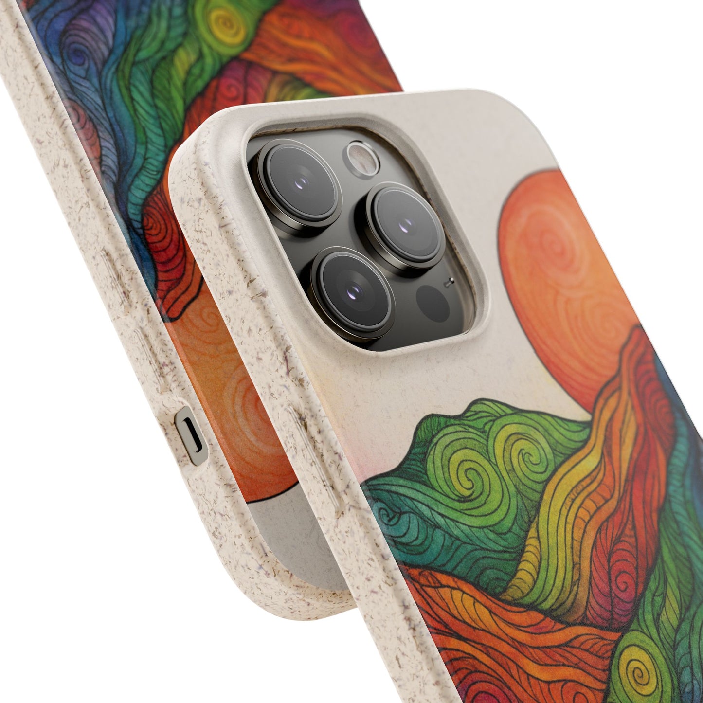 Watercolor Nature - Biodegradable Case