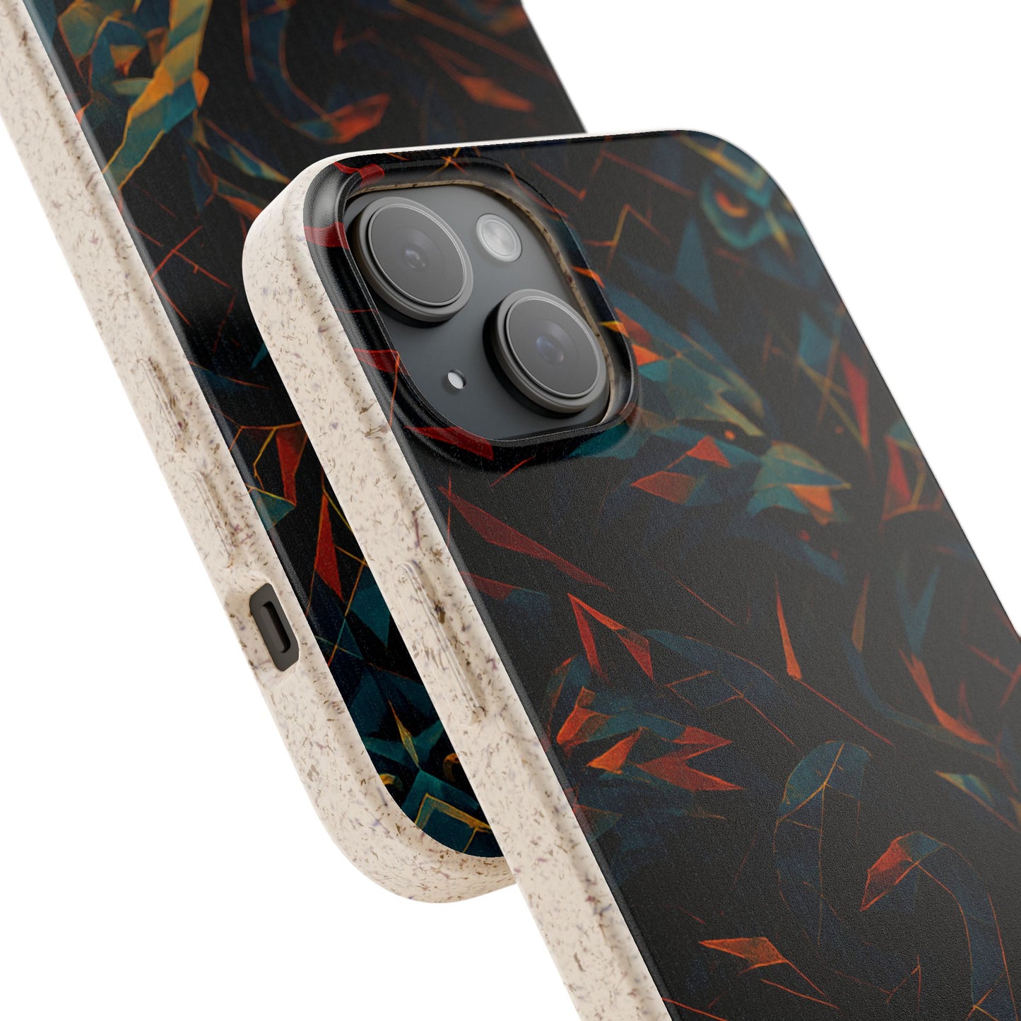 Geometric Shadow Animals - Biodegradable Case