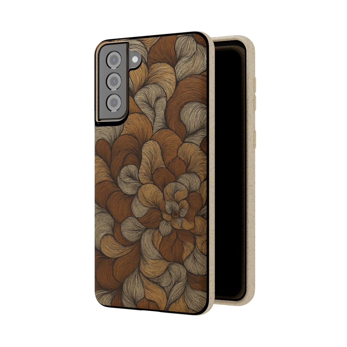 Earthy Mushroom Pedals - Biodegradable Case