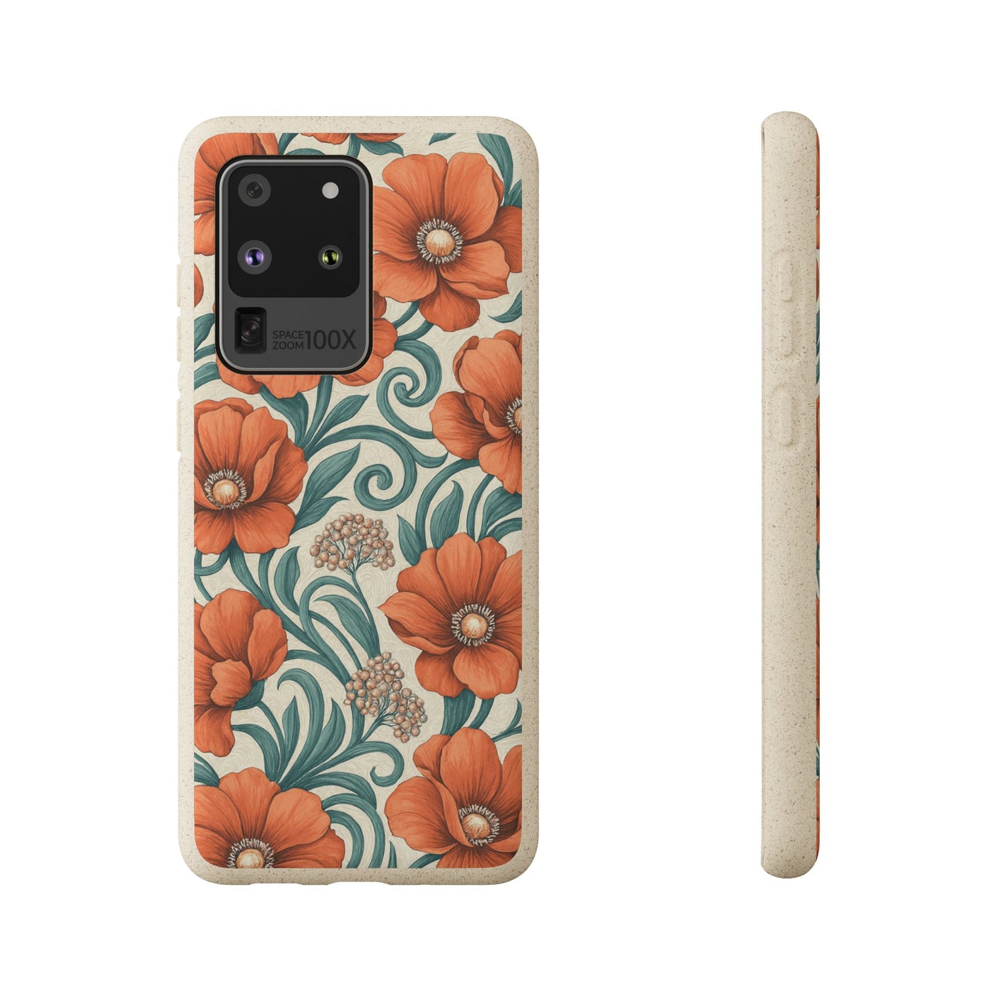 Floral Vines and Vibes - Biodegradable Case