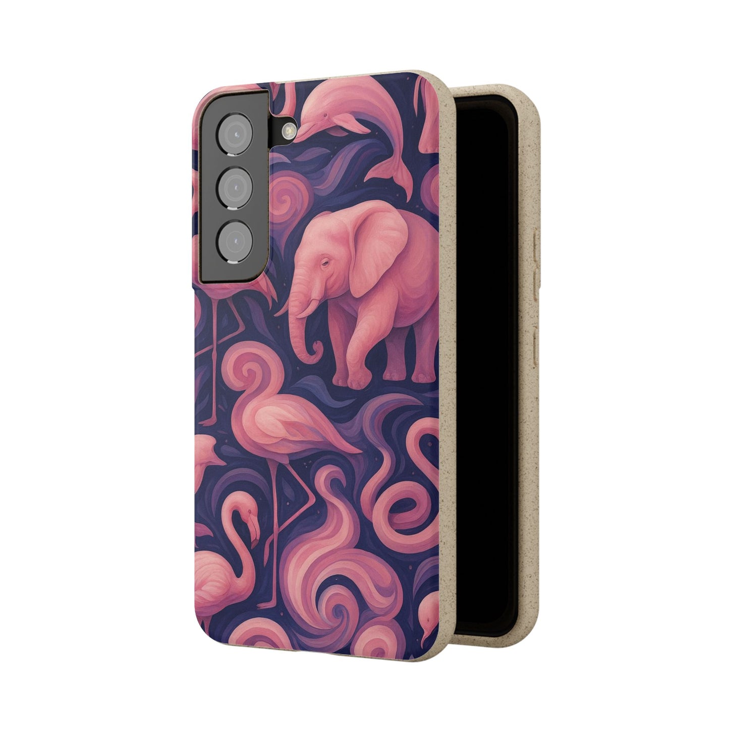 Pink Animalia - Biodegradable Case