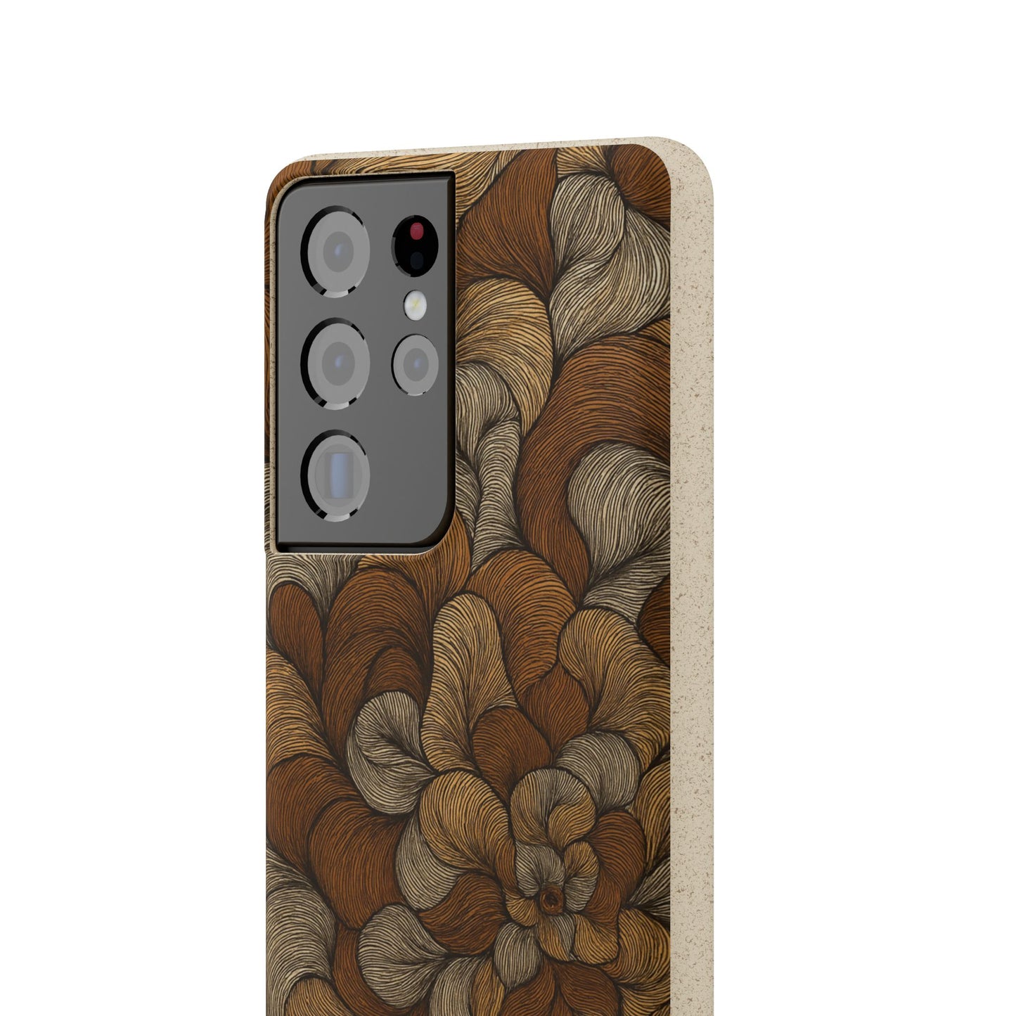 Earthy Mushroom Pedals - Biodegradable Case