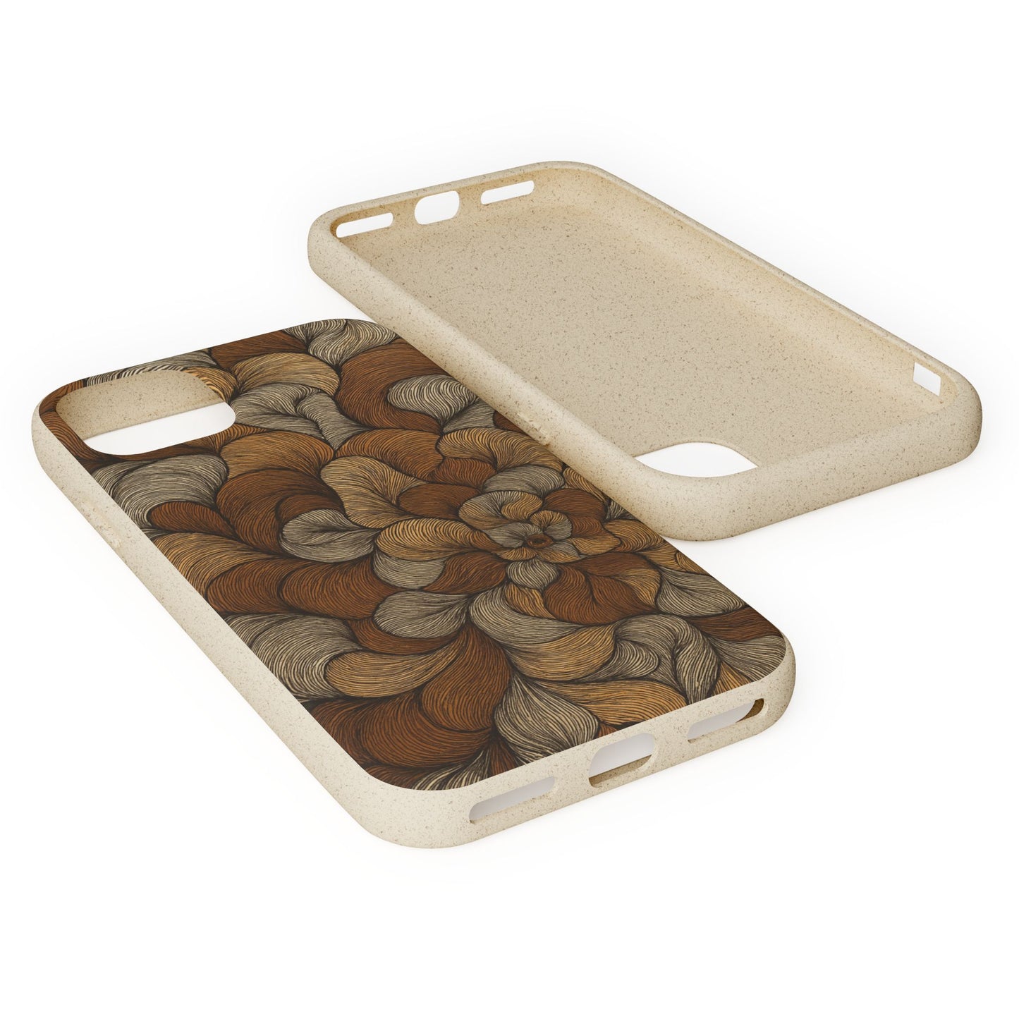 Earthy Mushroom Pedals - Biodegradable Case