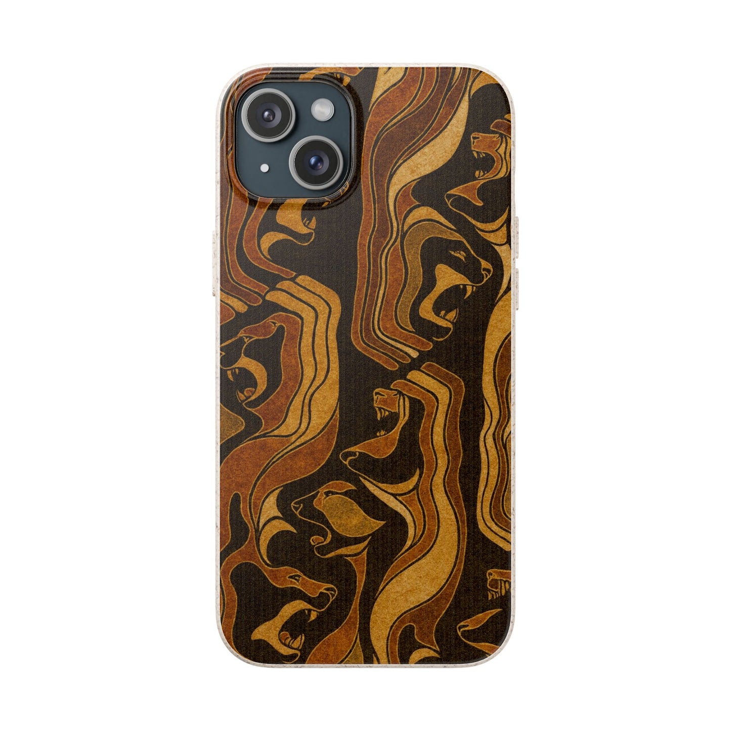 Wooden Wolves of Night - Biodegradable Case
