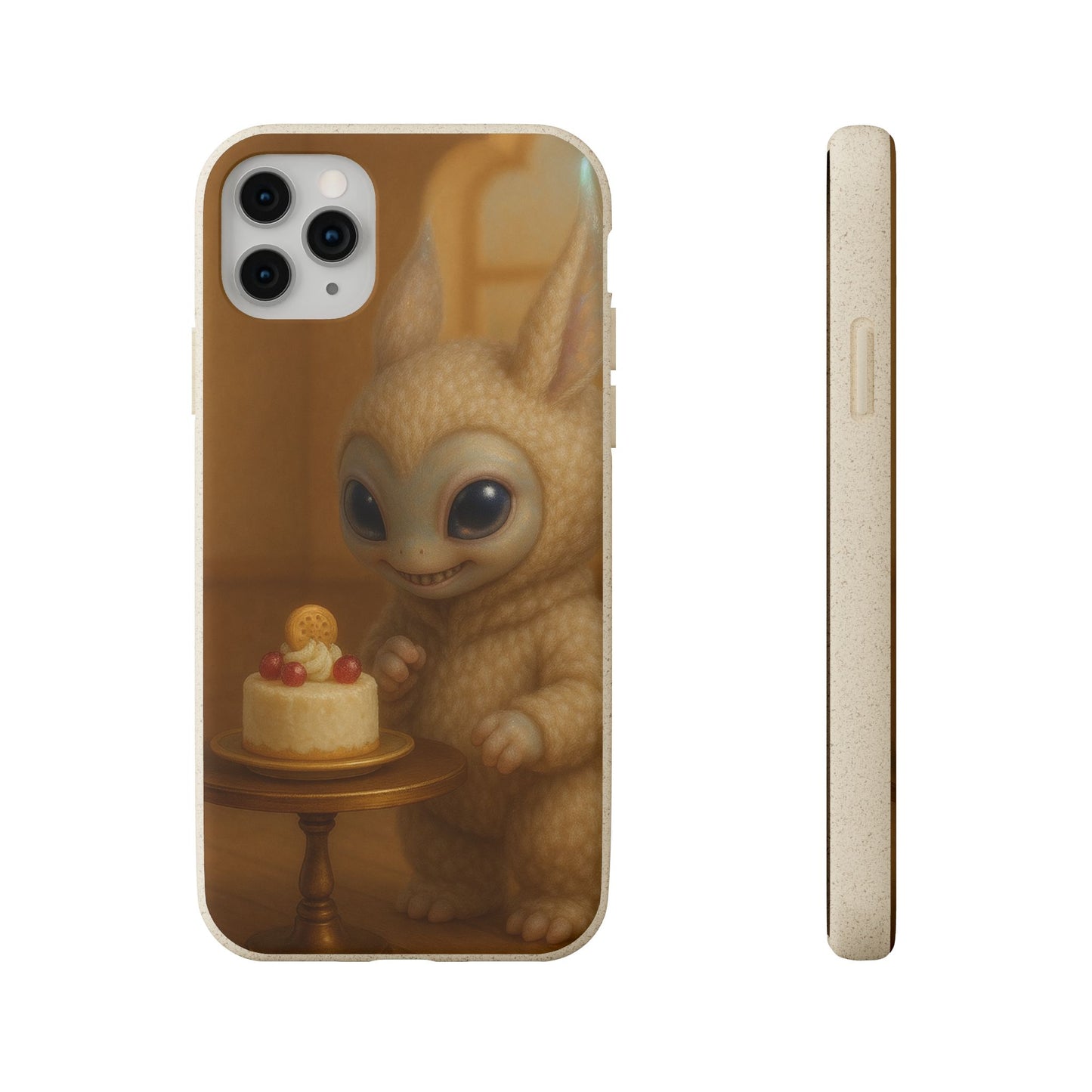 Toy Aliens Love Cake - Biodegradable Case