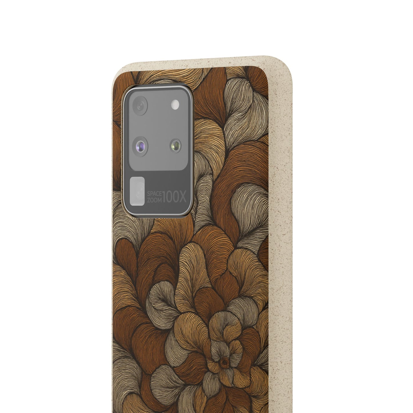 Earthy Mushroom Pedals - Biodegradable Case