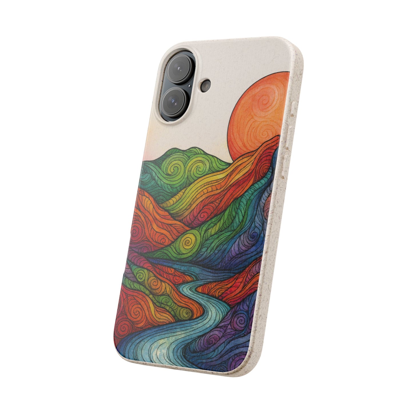 Watercolor Nature - Biodegradable Case