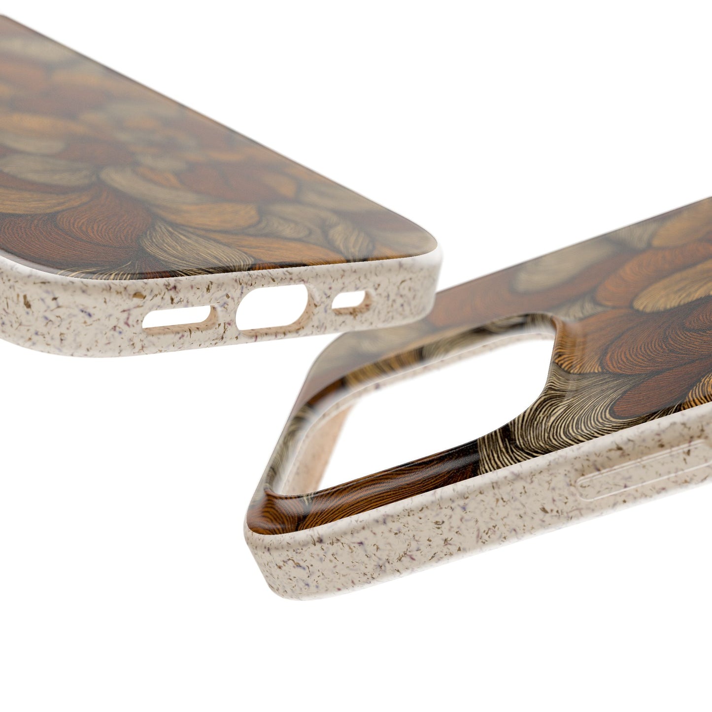 Earthy Mushroom Pedals - Biodegradable Case