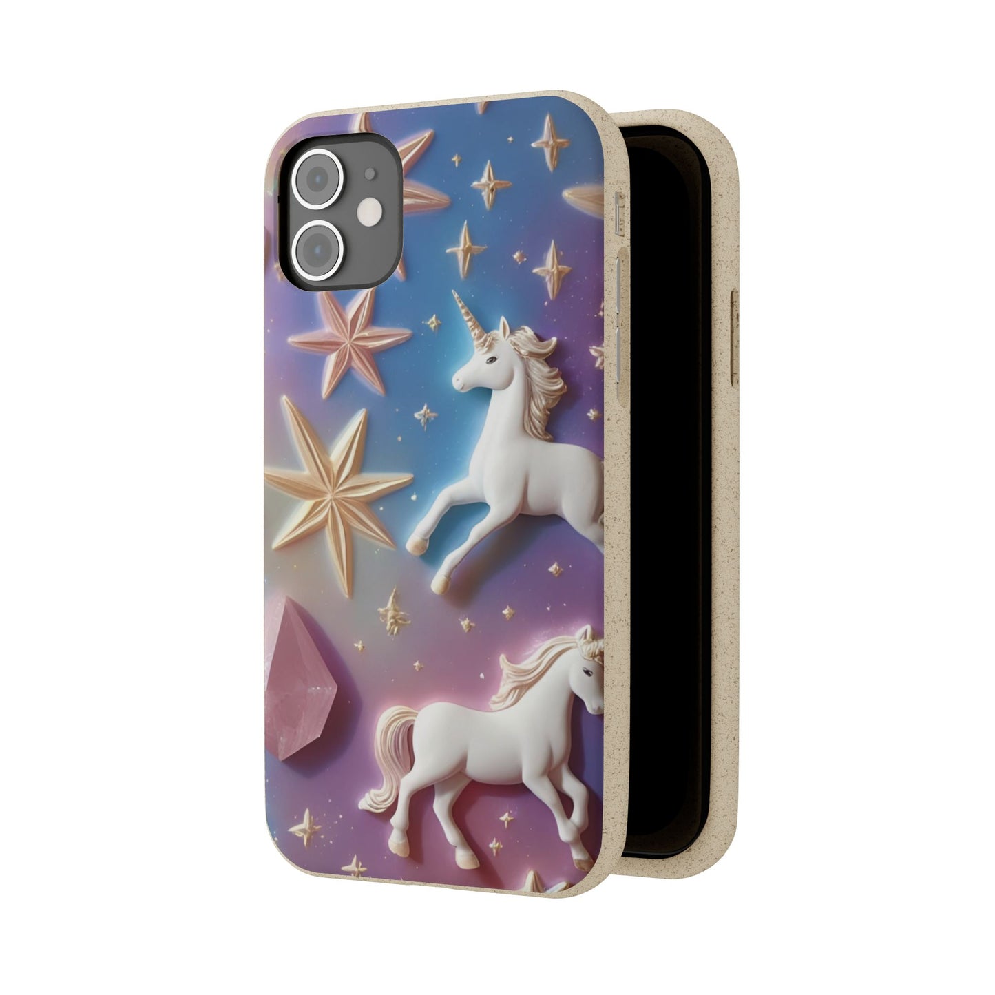 Unicorns & Gems - Biodegradable Case