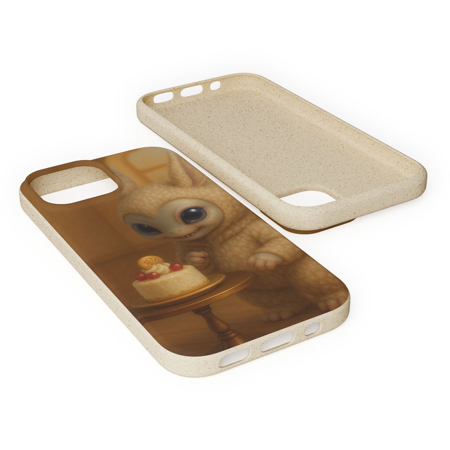 Toy Aliens Love Cake - Biodegradable Case