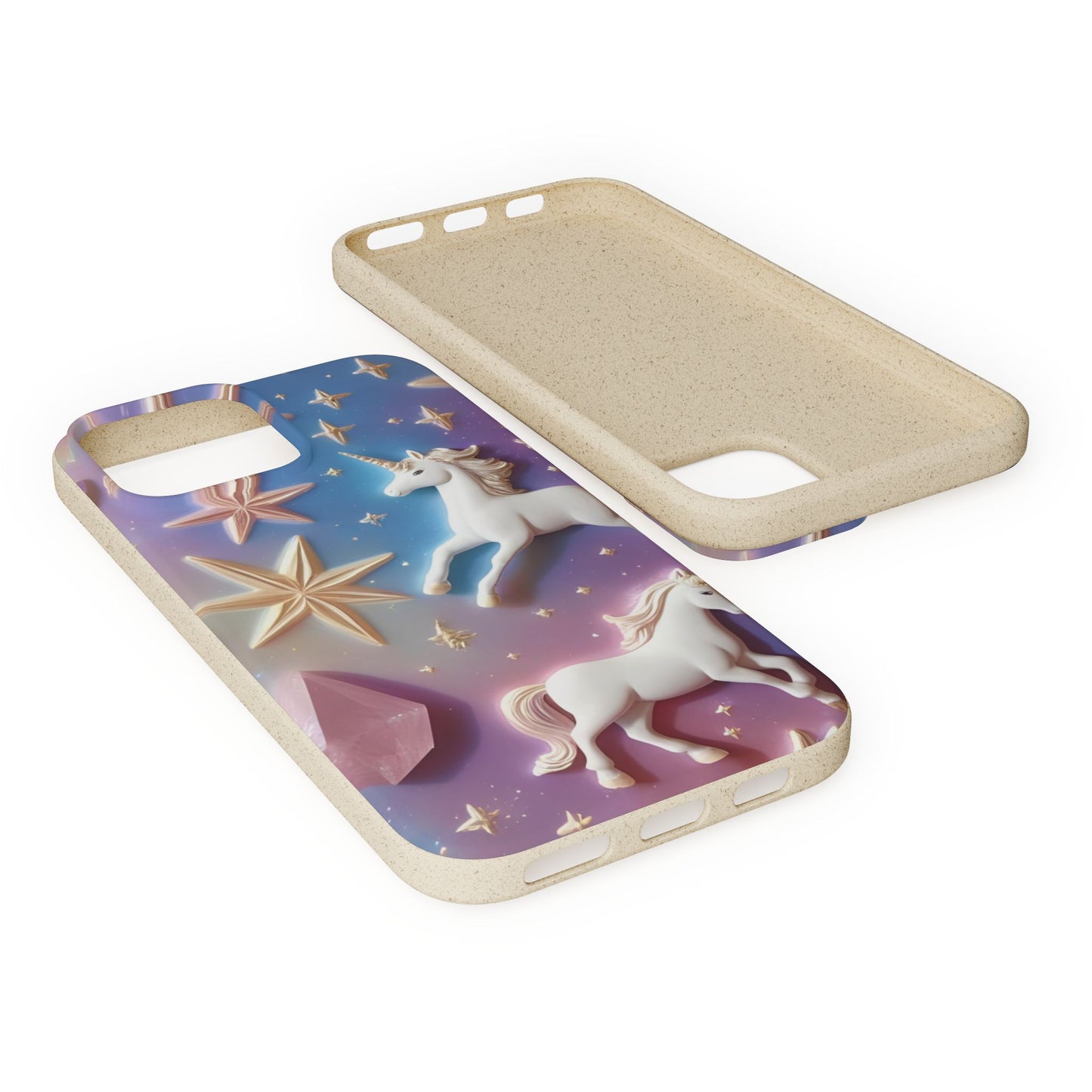 Unicorns & Gems - Biodegradable Case