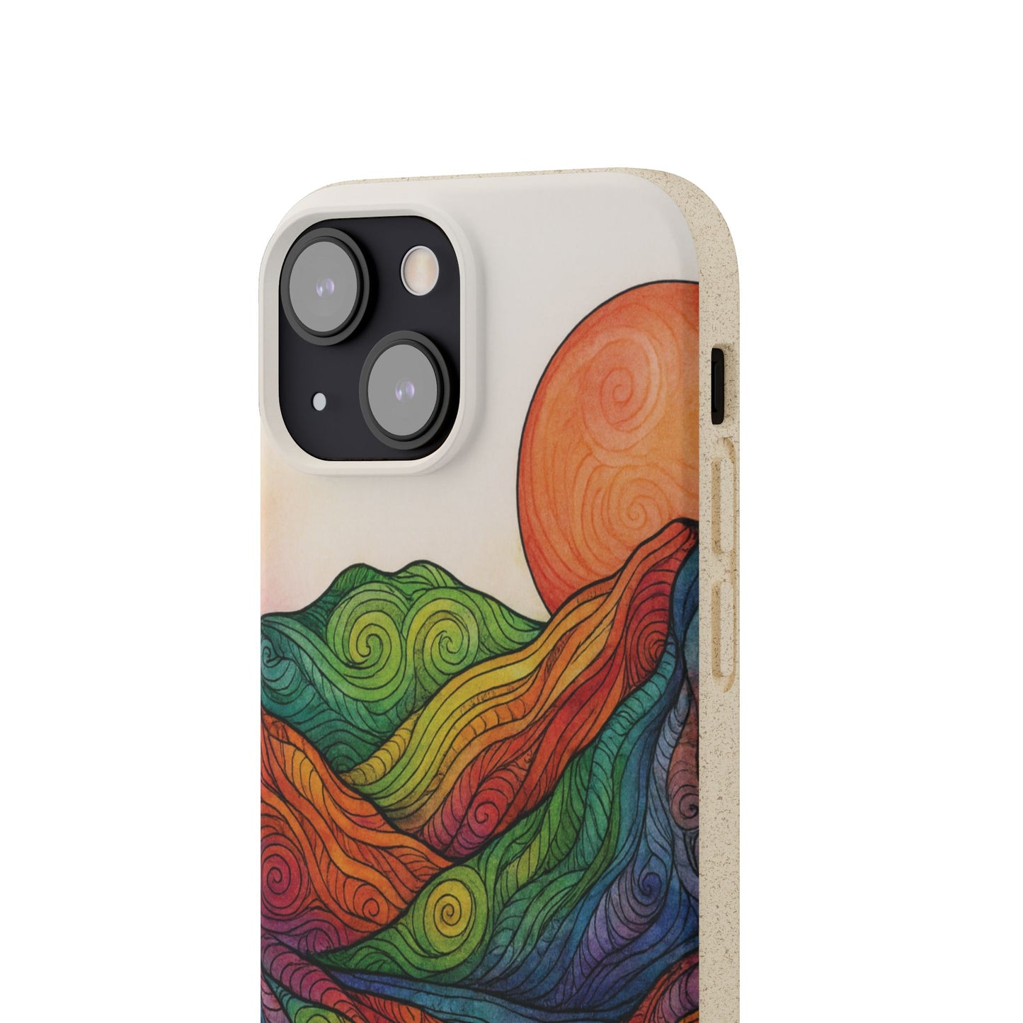 Watercolor Nature - Biodegradable Case