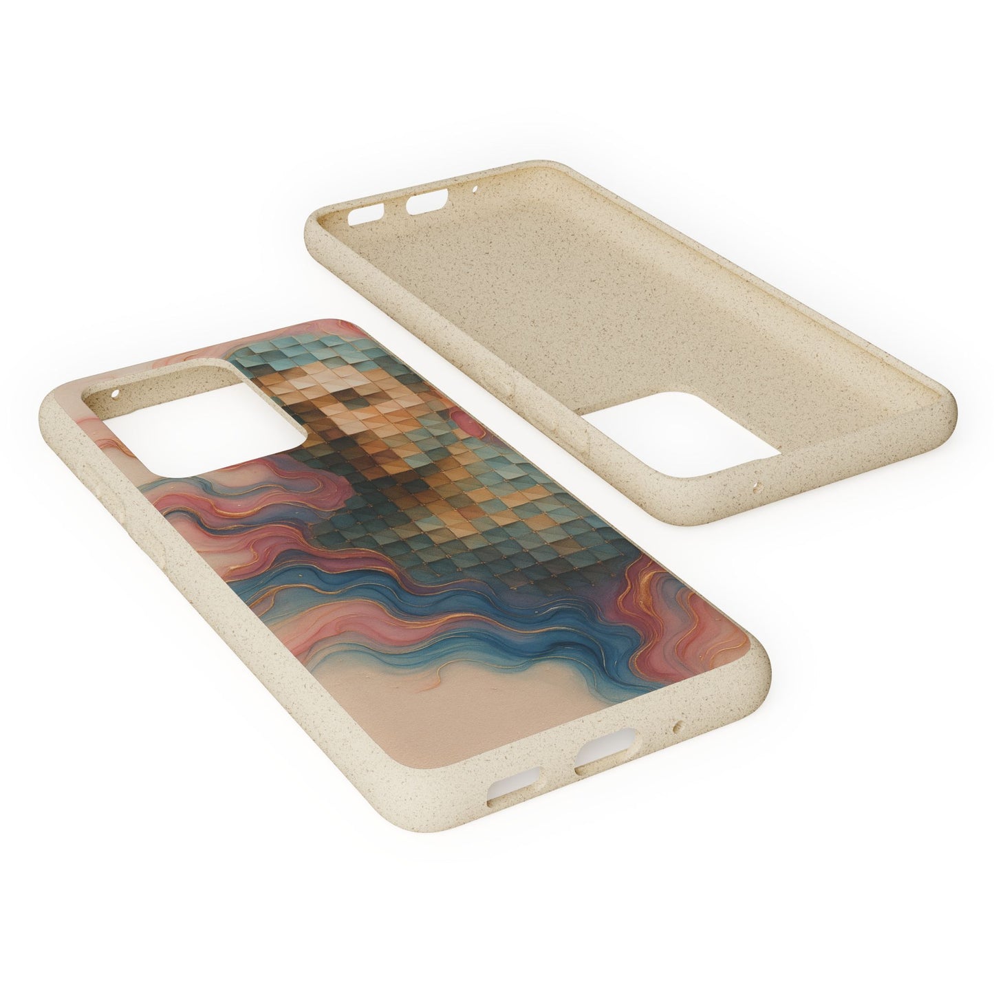 Mosaic Dreams & Liquid Flow - Biodegradable Case