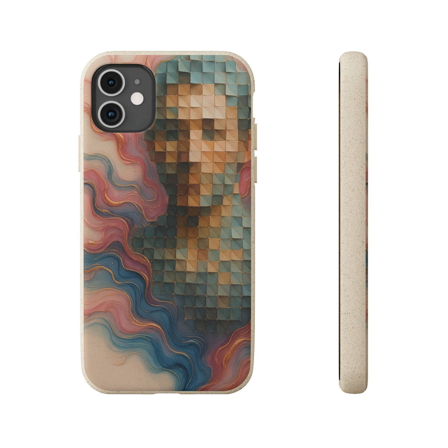 Mosaic Dreams & Liquid Flow - Biodegradable Case