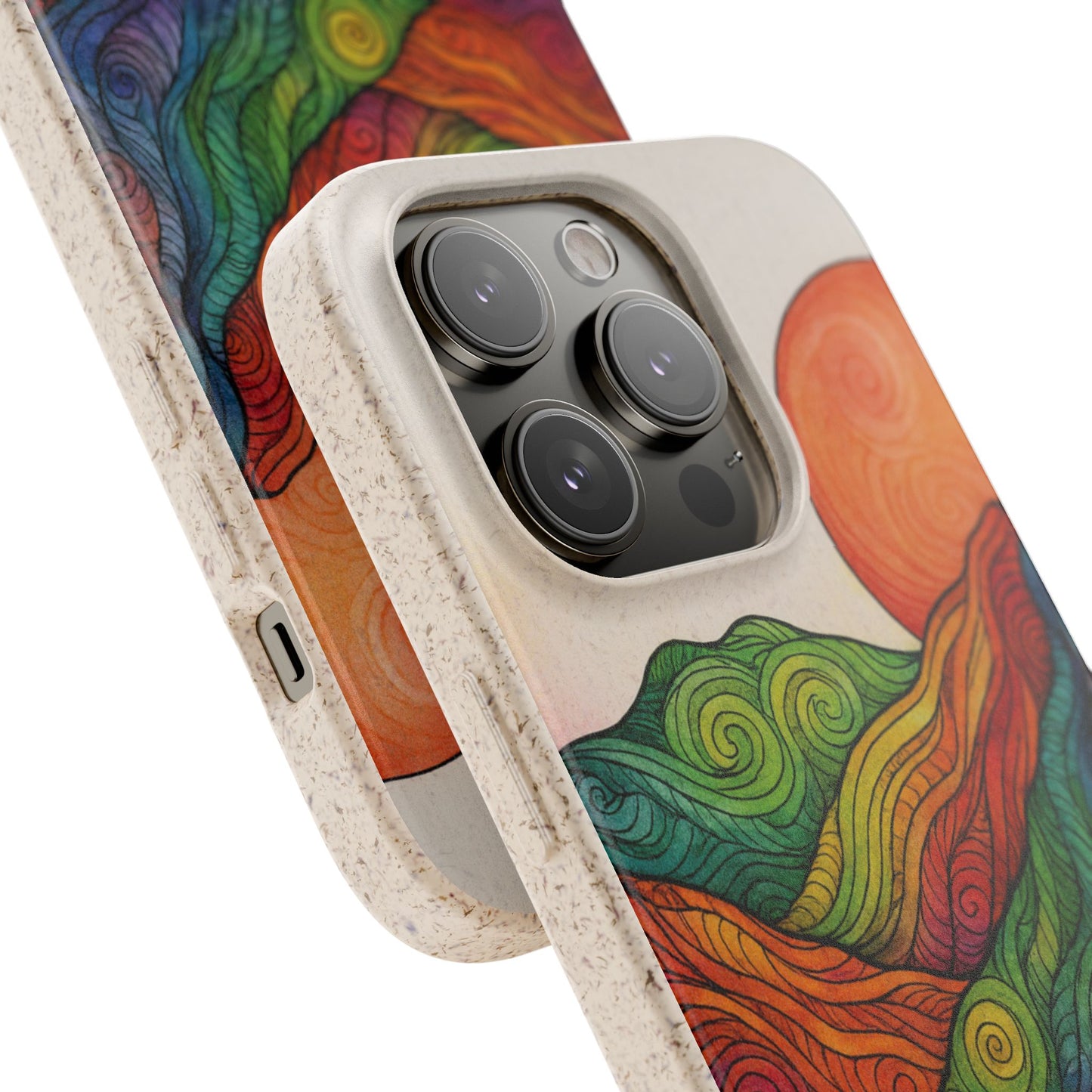 Watercolor Nature - Biodegradable Case