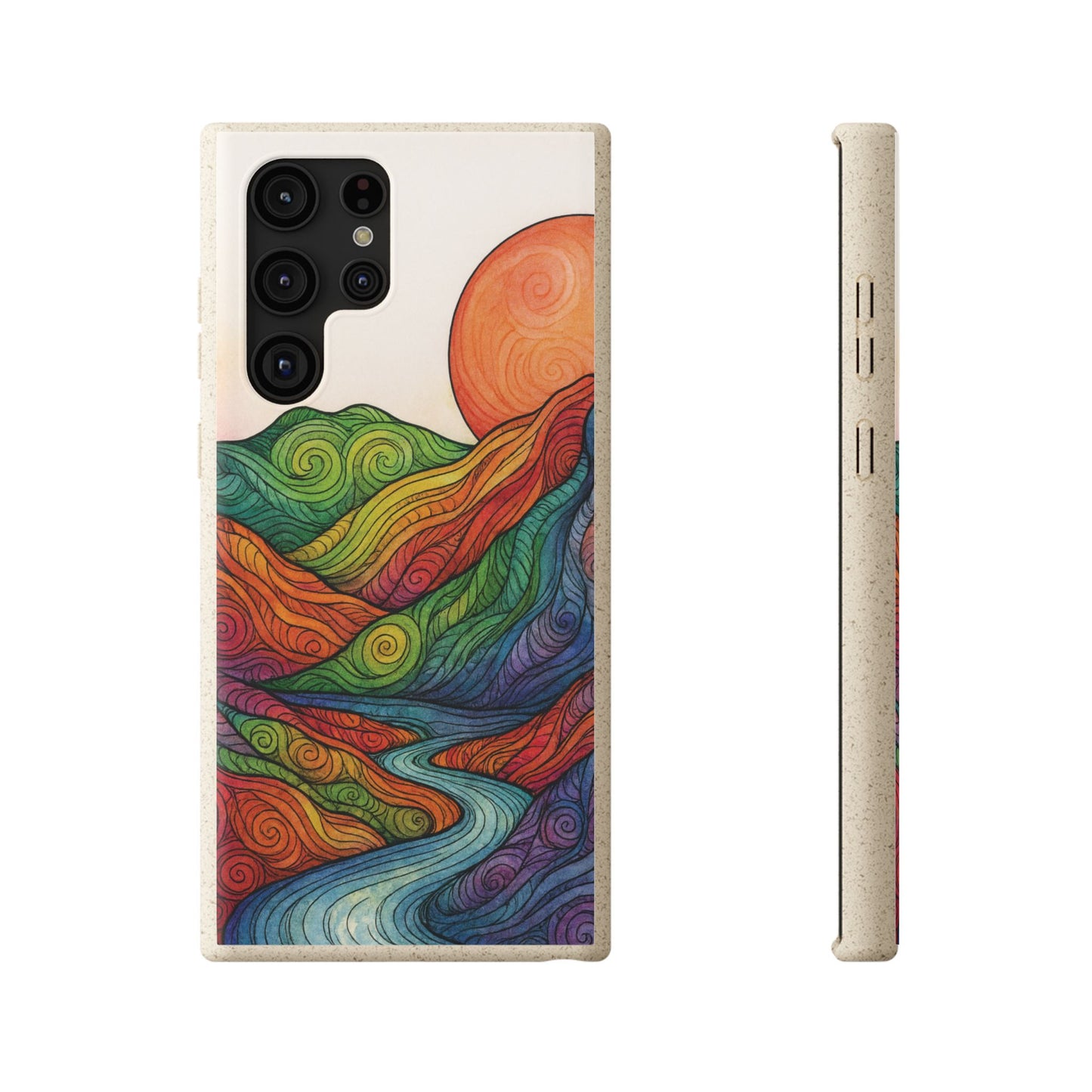 Watercolor Nature - Biodegradable Case
