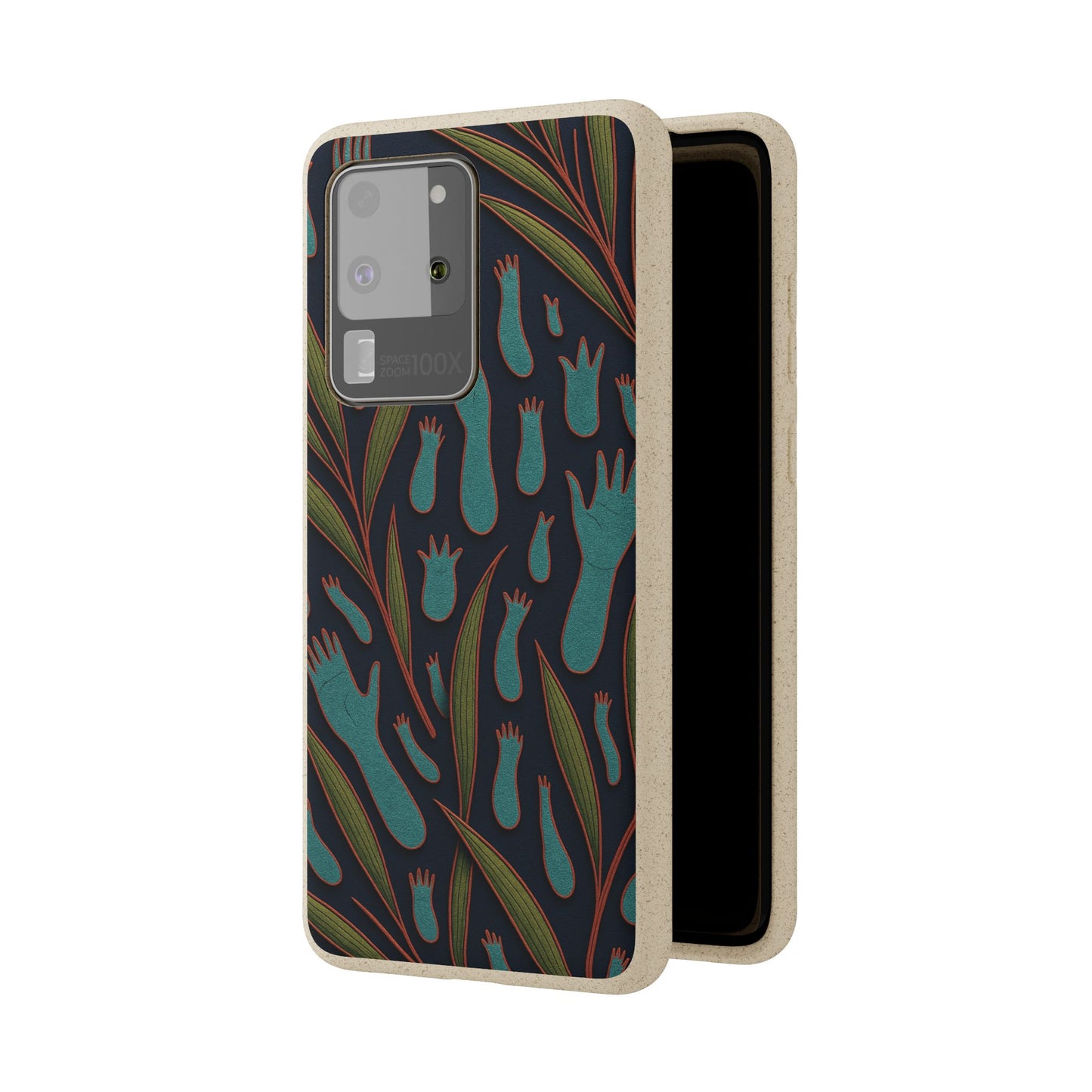 Handprints and Foliage - Biodegradable Case
