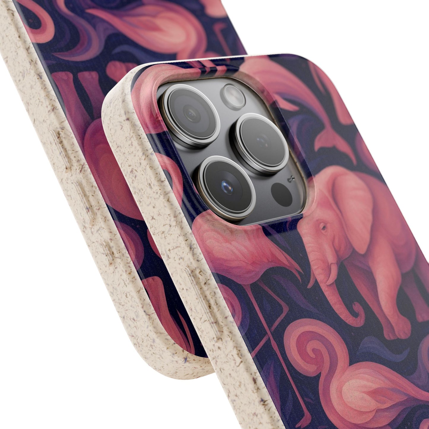 Pink Animalia - Biodegradable Case
