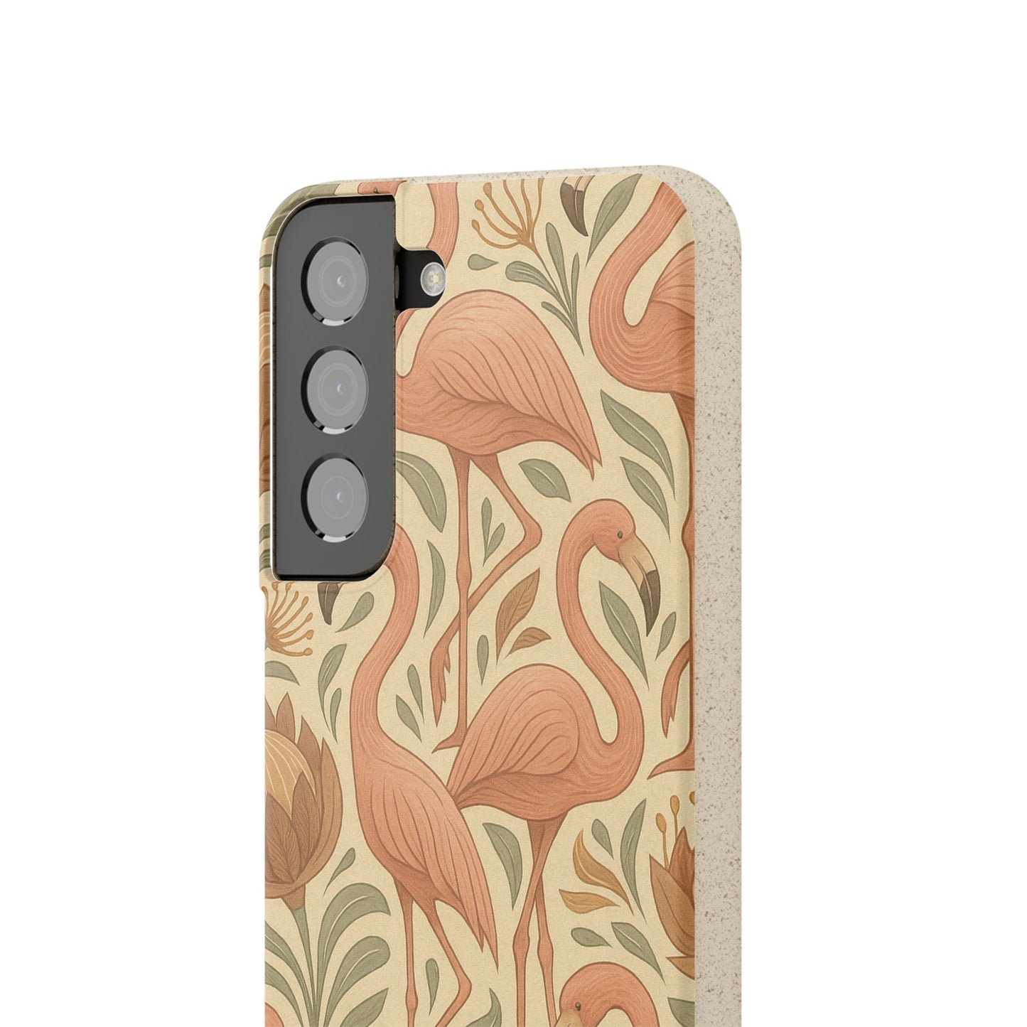 Eco-Natural Flamingo - Biodegradable Case