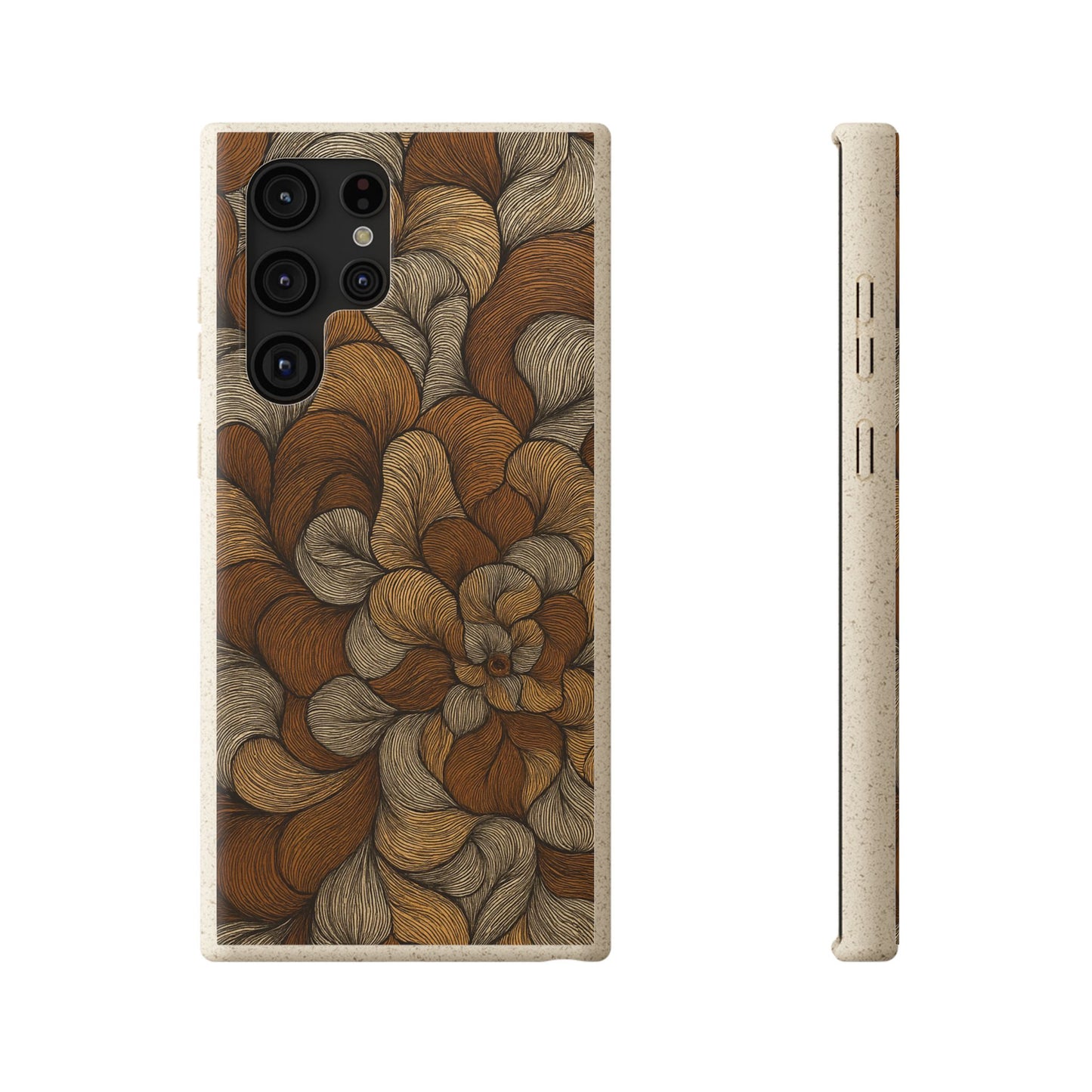 Earthy Mushroom Pedals - Biodegradable Case