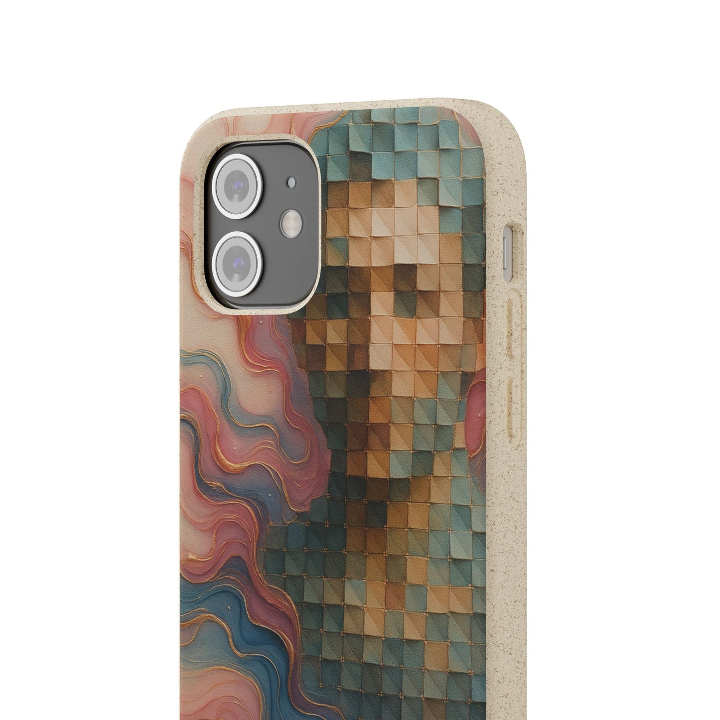 Mosaic Dreams & Liquid Flow - Biodegradable Case