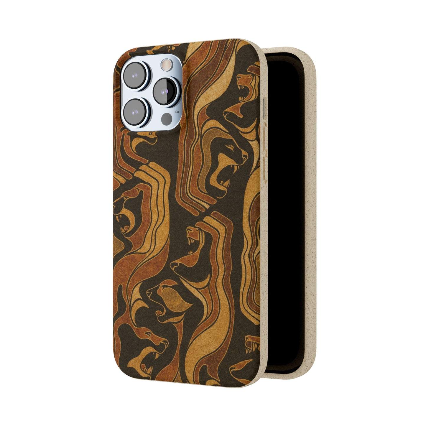 Wooden Wolves of Night - Biodegradable Case