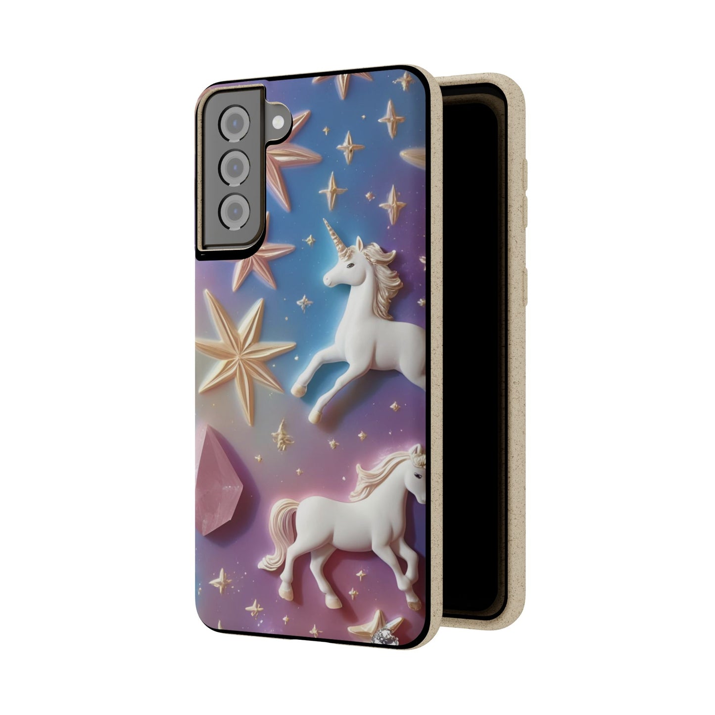 Unicorns & Gems - Biodegradable Case