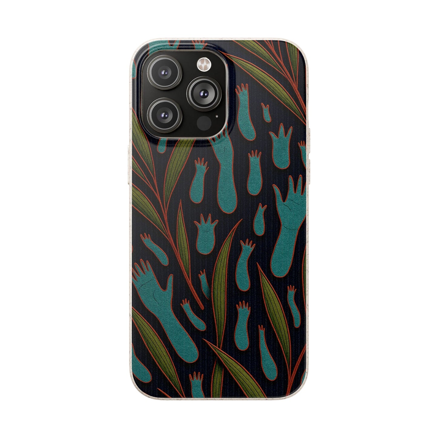 Handprints and Foliage - Biodegradable Case