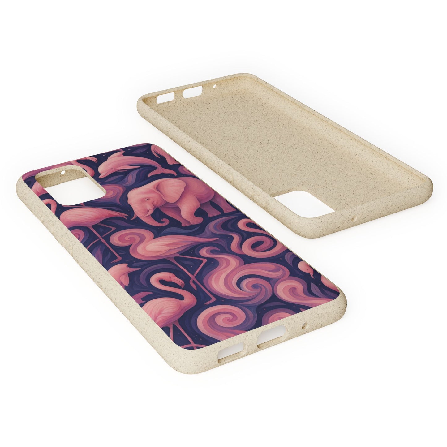 Pink Animalia - Biodegradable Case