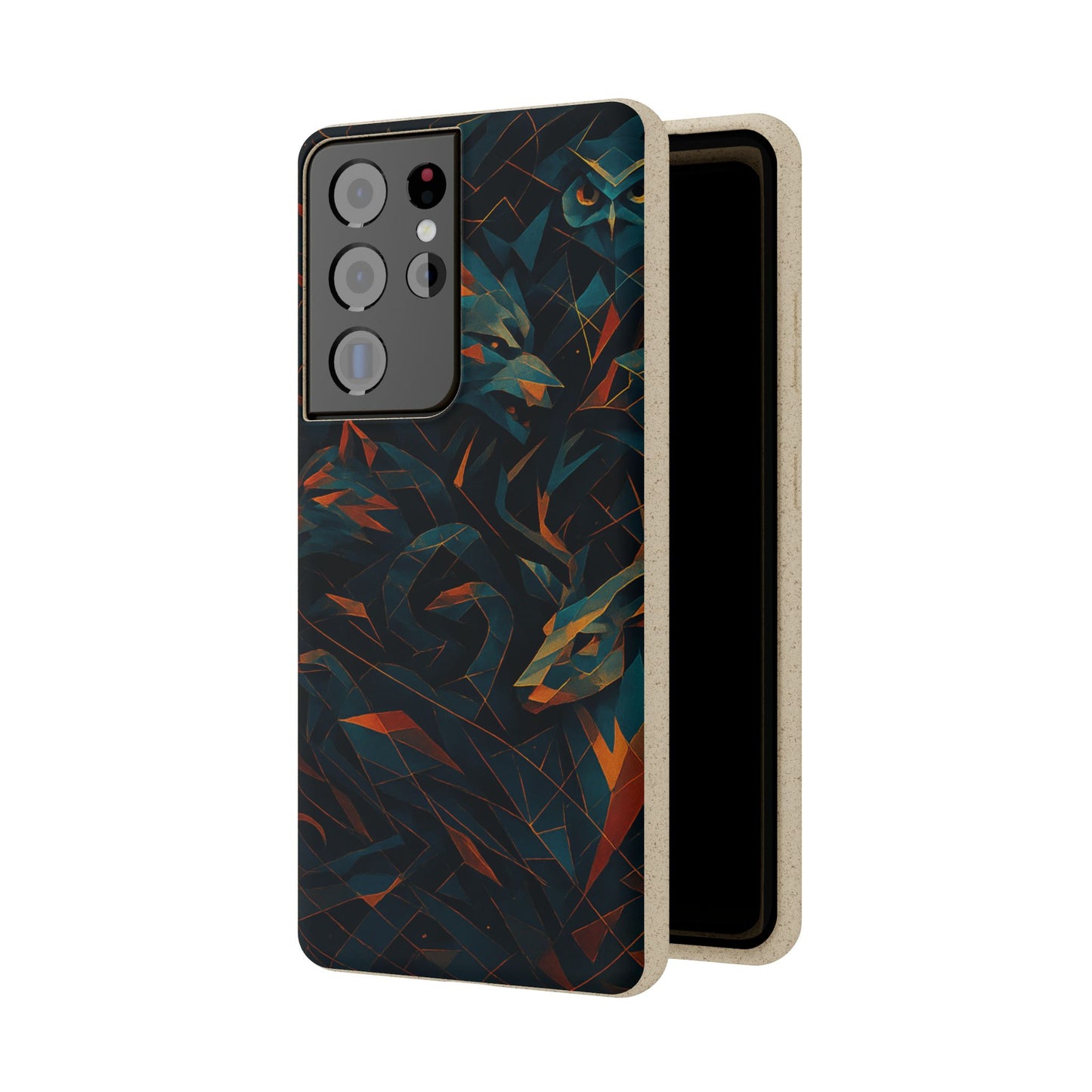 Geometric Shadow Animals - Biodegradable Case