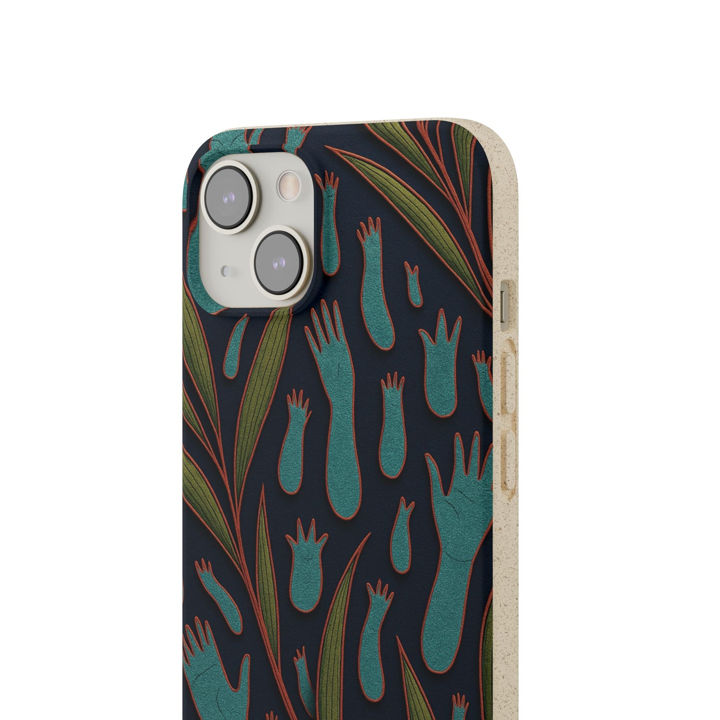 Handprints and Foliage - Biodegradable Case