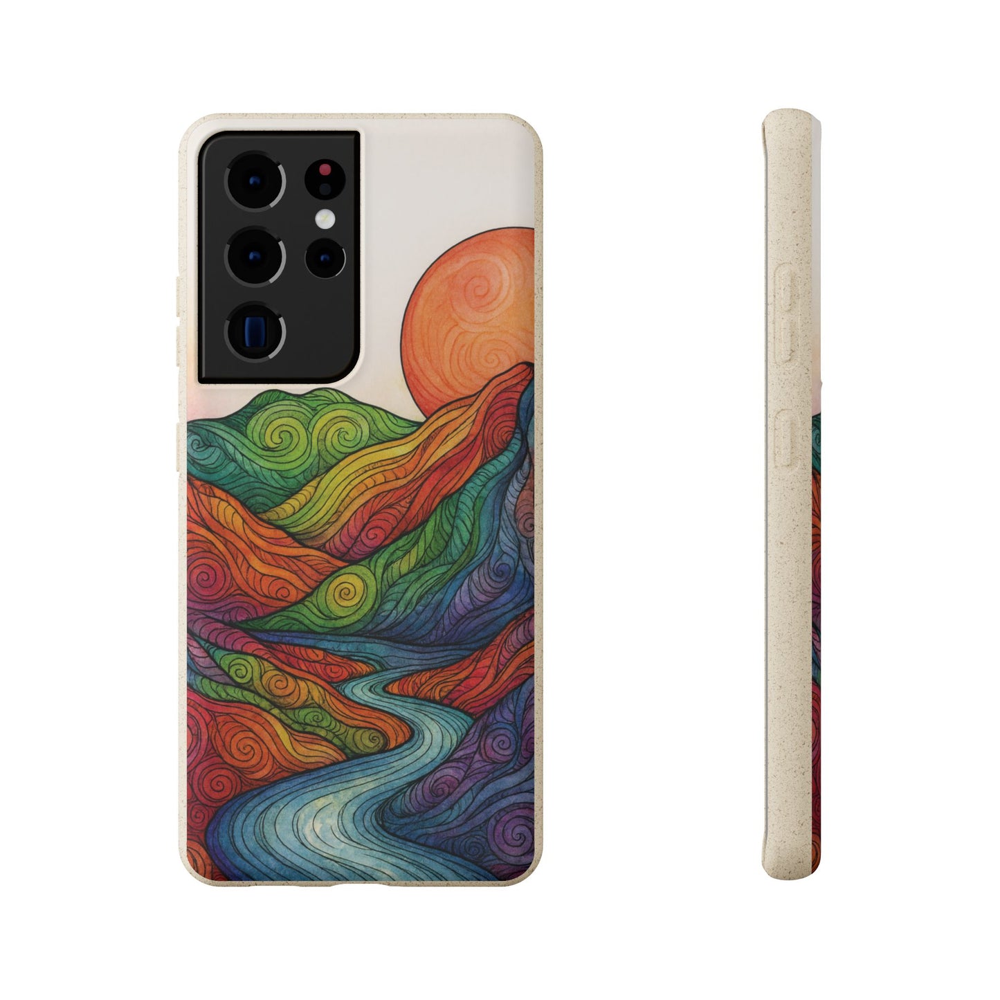 Watercolor Nature - Biodegradable Case