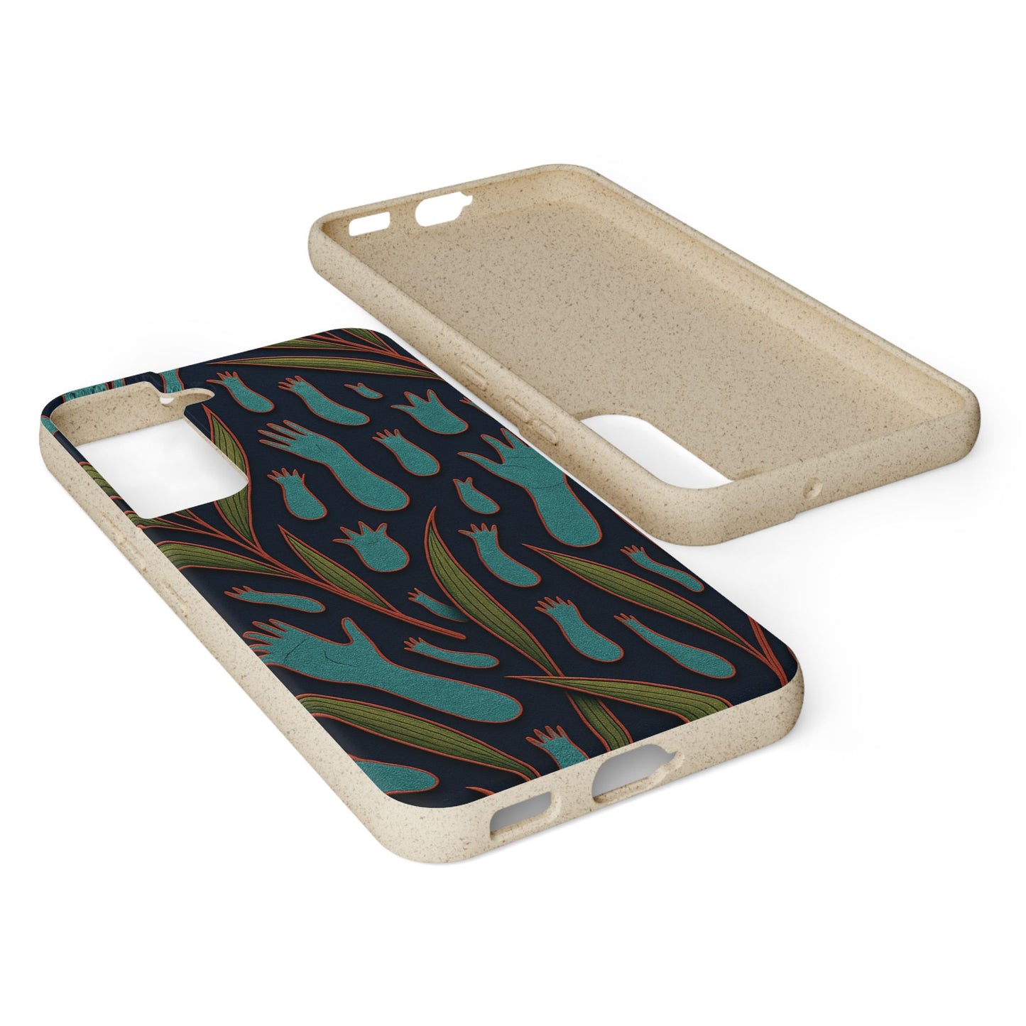 Handprints and Foliage - Biodegradable Case