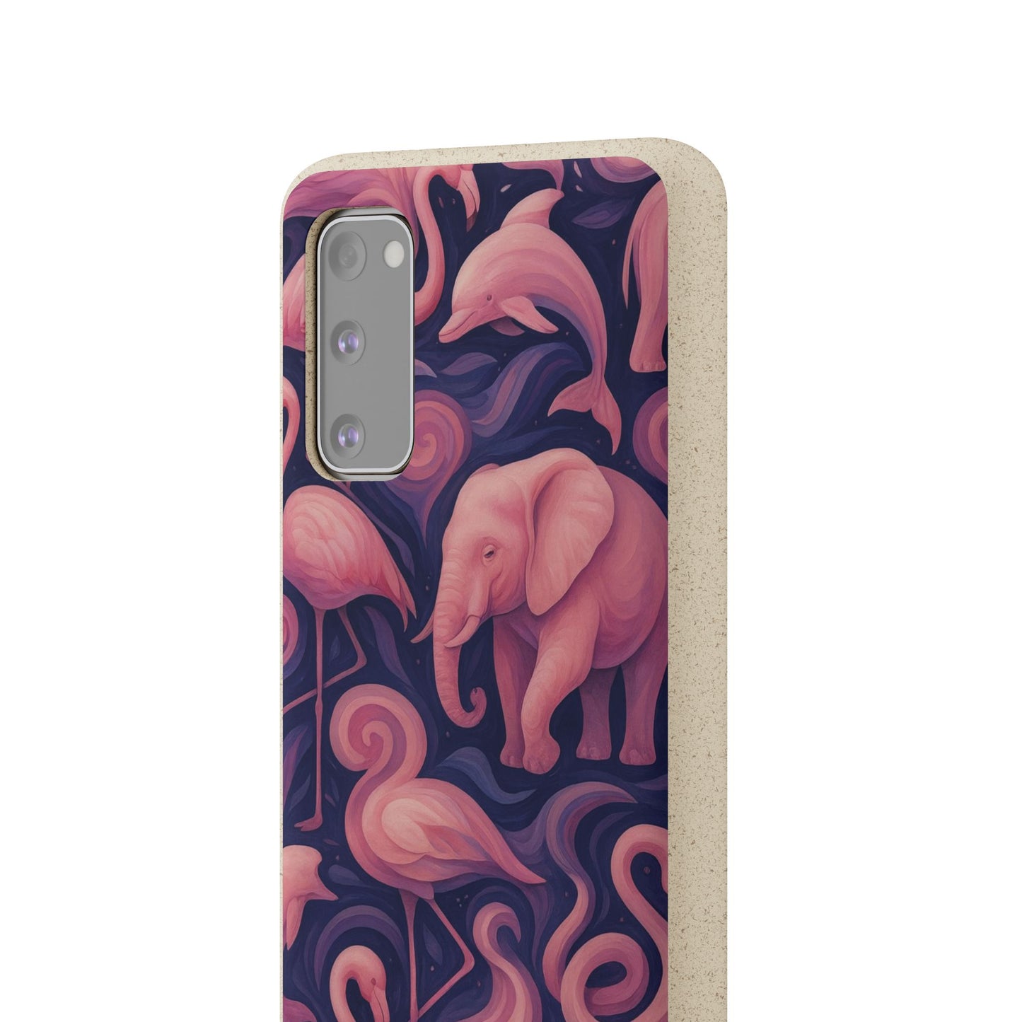 Pink Animalia - Biodegradable Case