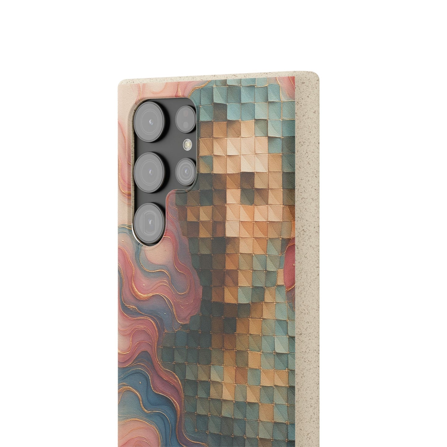Mosaic Dreams & Liquid Flow - Biodegradable Case