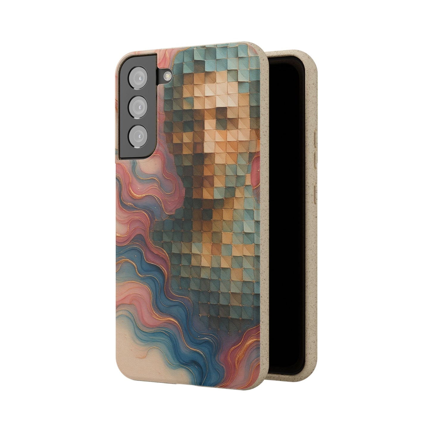Mosaic Dreams & Liquid Flow - Biodegradable Case