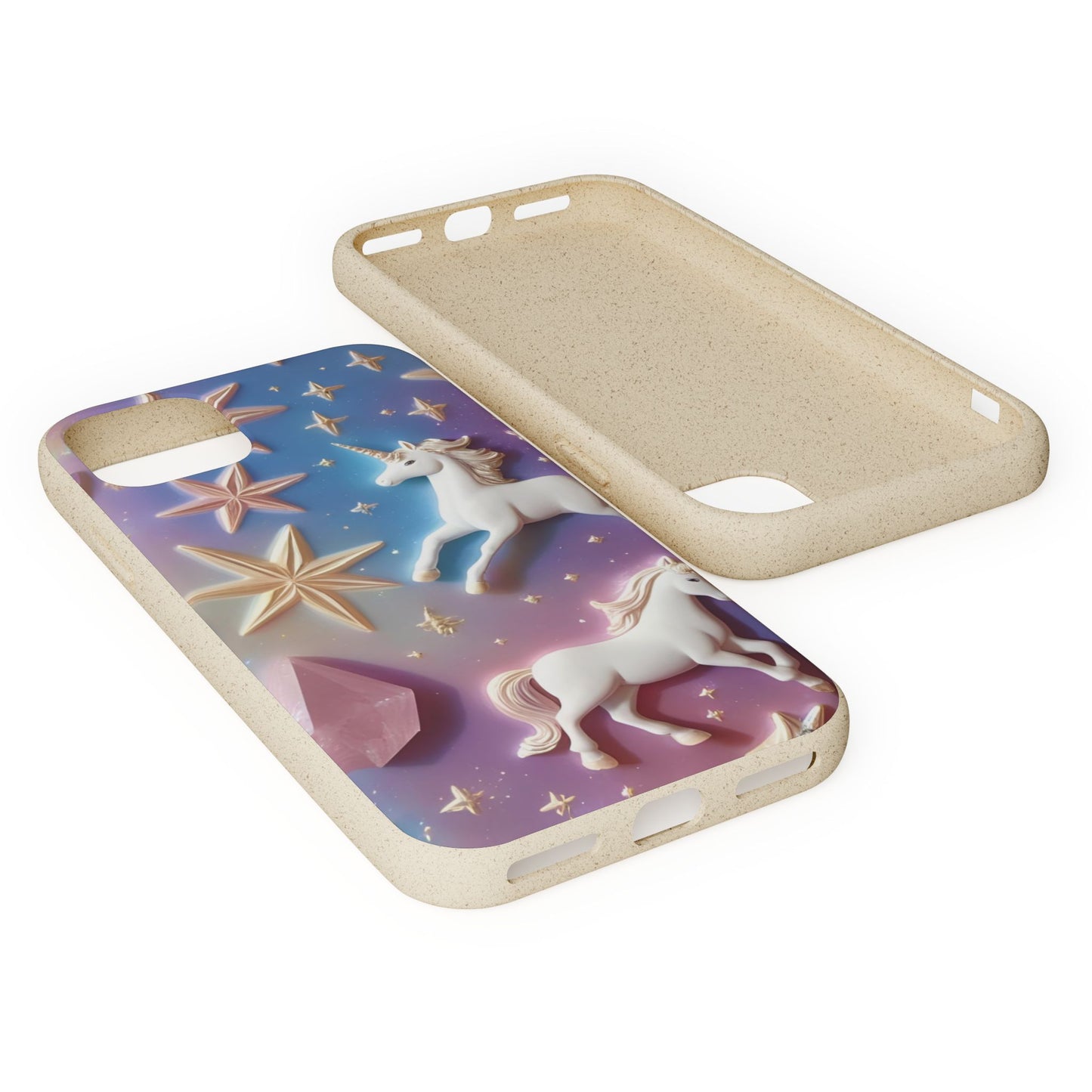 Unicorns & Gems - Biodegradable Case