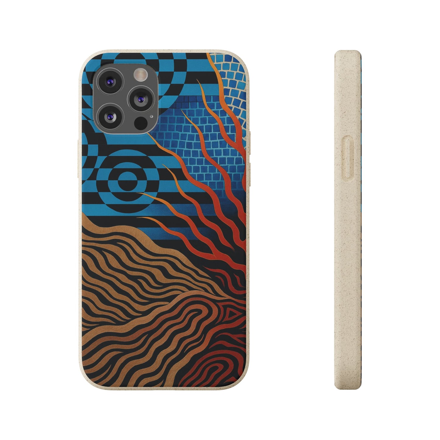 Disco Abstract Sunburst - Biodegradable Case