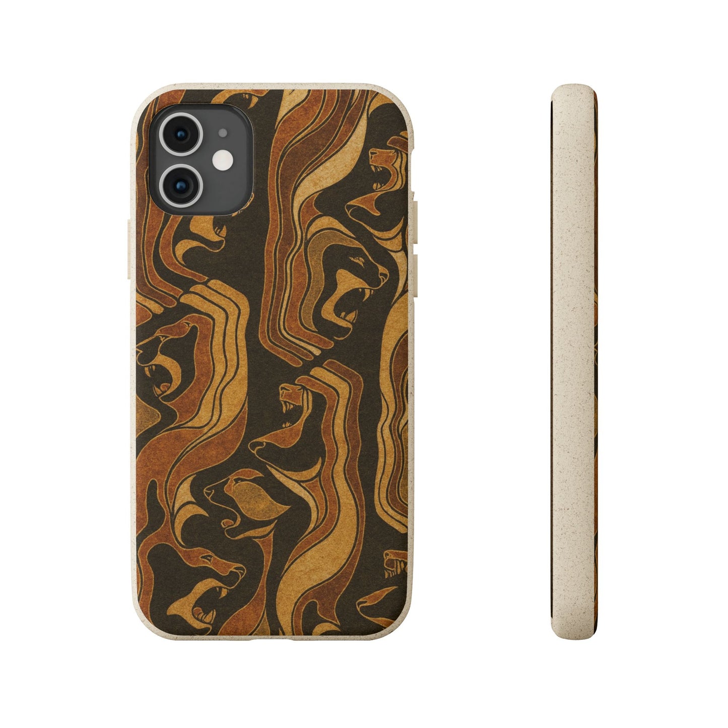 Wooden Wolves of Night - Biodegradable Case