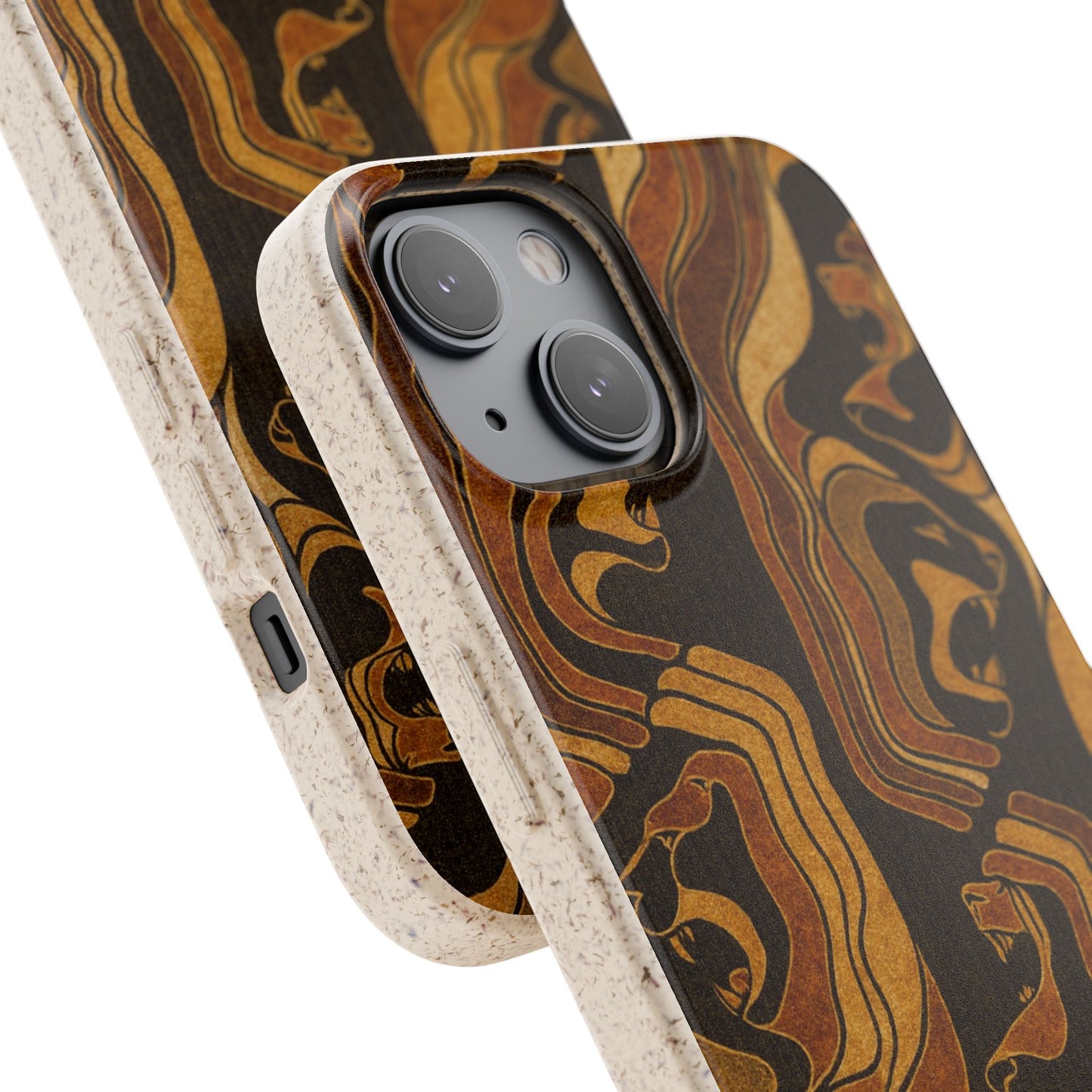 Wooden Wolves of Night - Biodegradable Case
