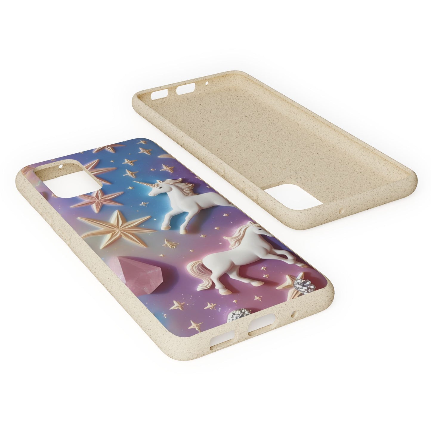 Unicorns & Gems - Biodegradable Case
