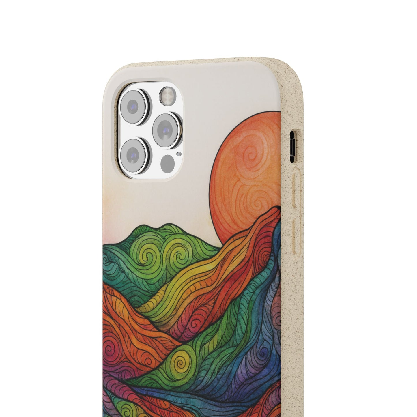 Watercolor Nature - Biodegradable Case