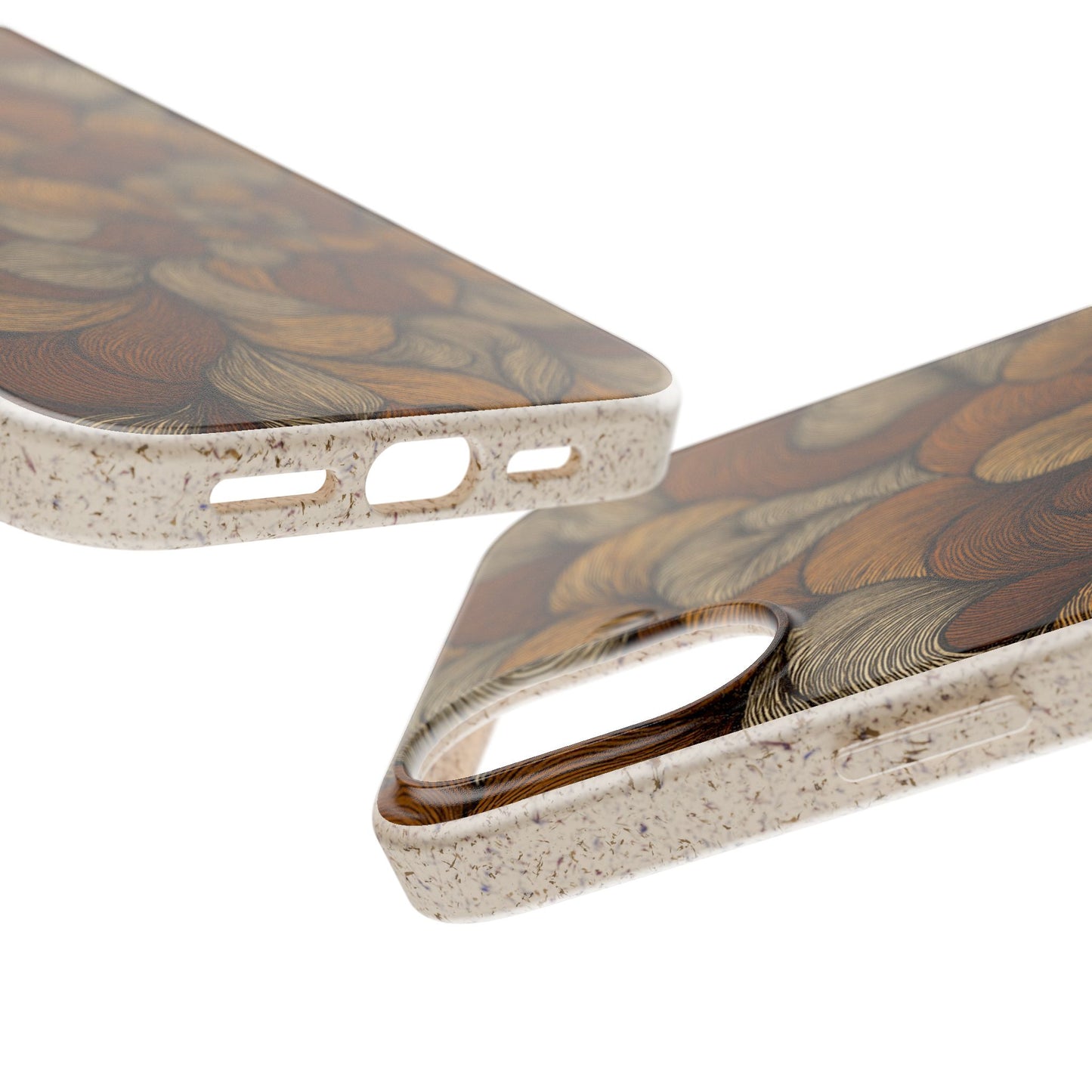 Earthy Mushroom Pedals - Biodegradable Case