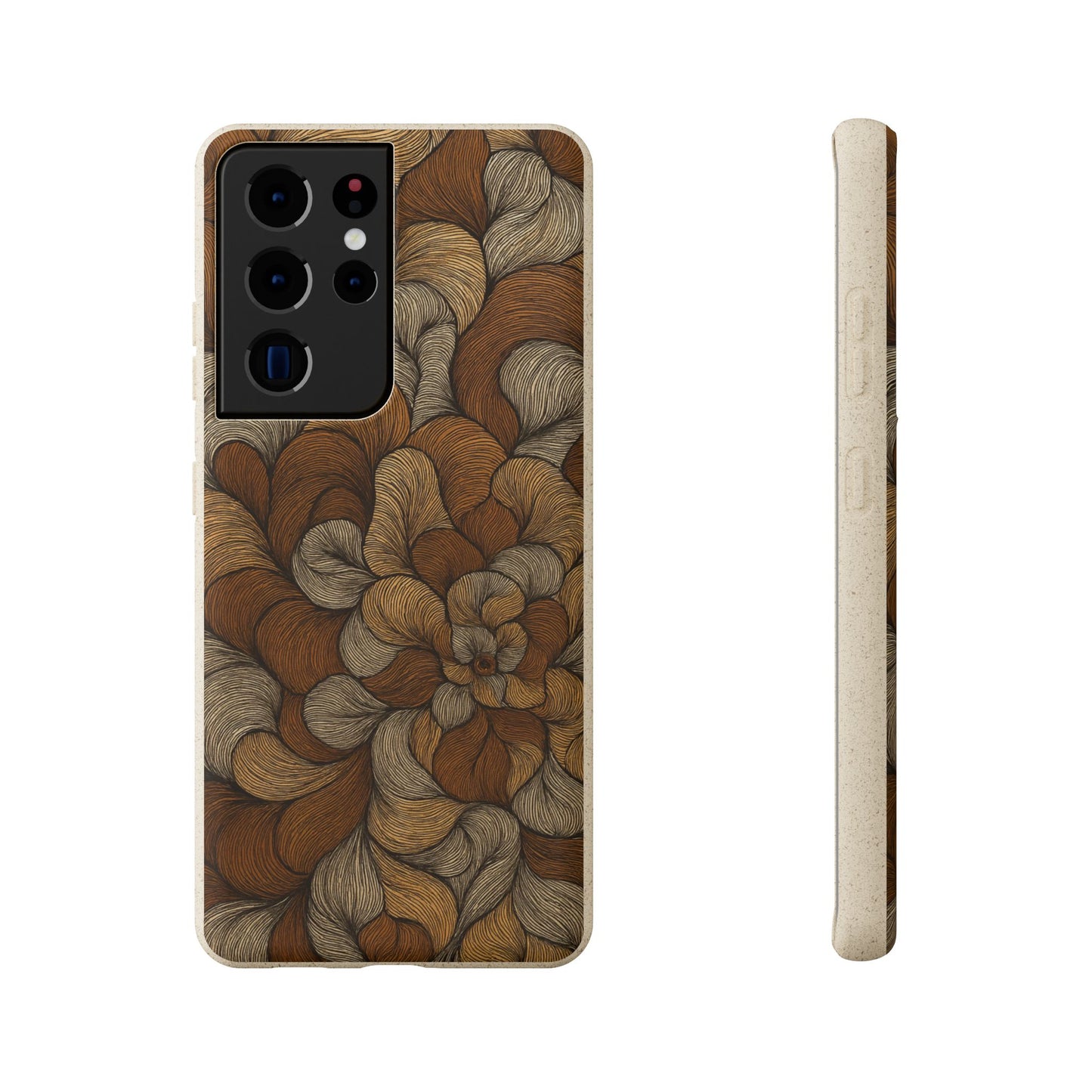 Earthy Mushroom Pedals - Biodegradable Case