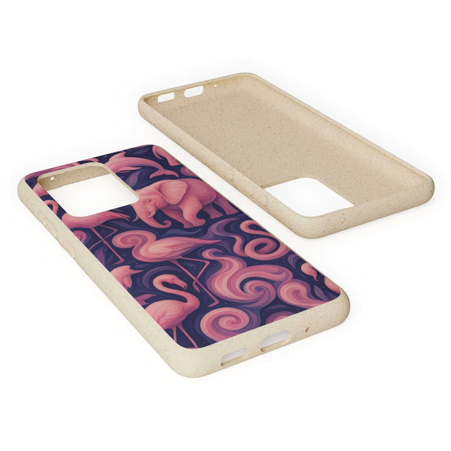 Pink Animalia - Biodegradable Case