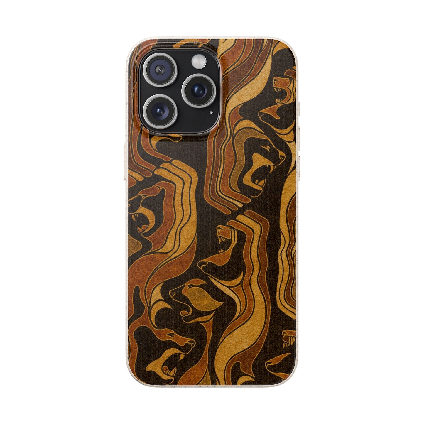 Wooden Wolves of Night - Biodegradable Case