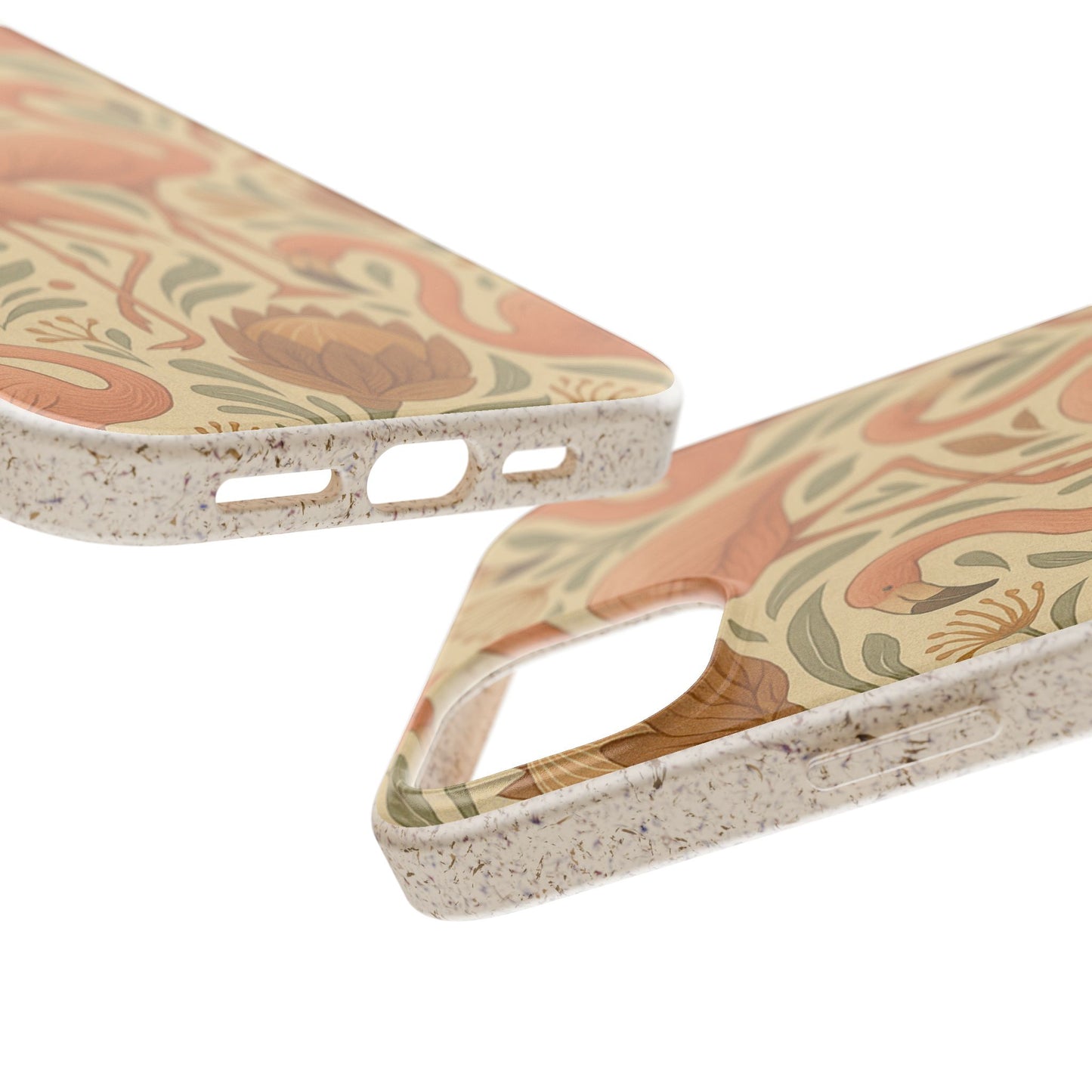 Eco-Natural Flamingo - Biodegradable Case